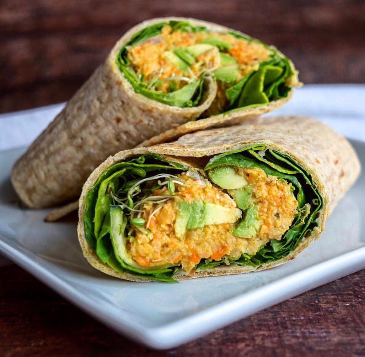 Chickpea Tuna Wrap