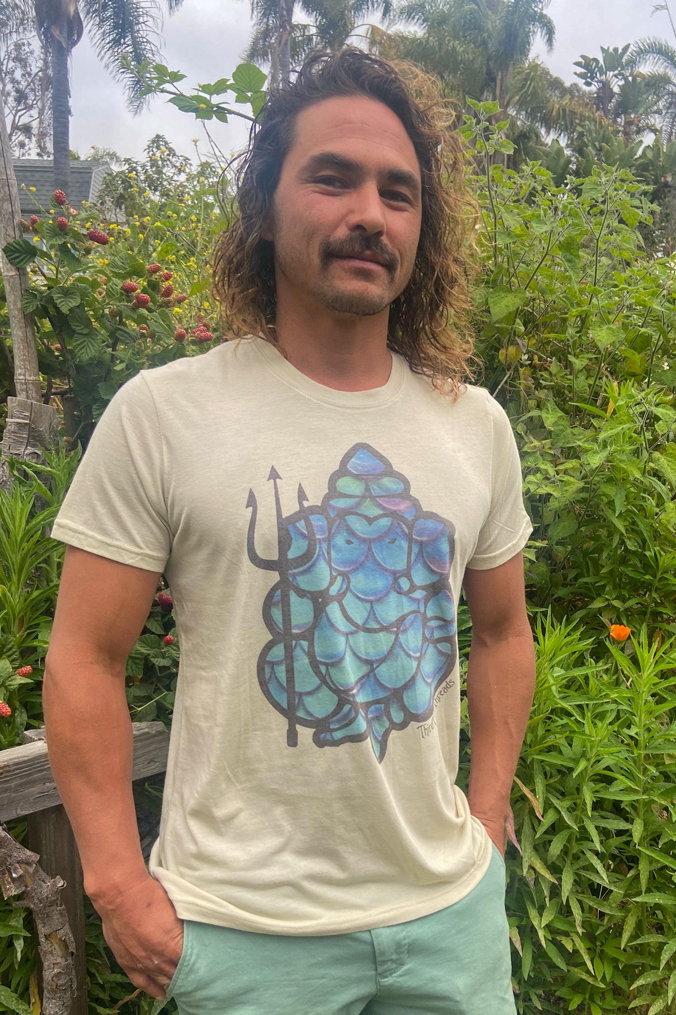 Lord of the sea Ganesh Crew Neck