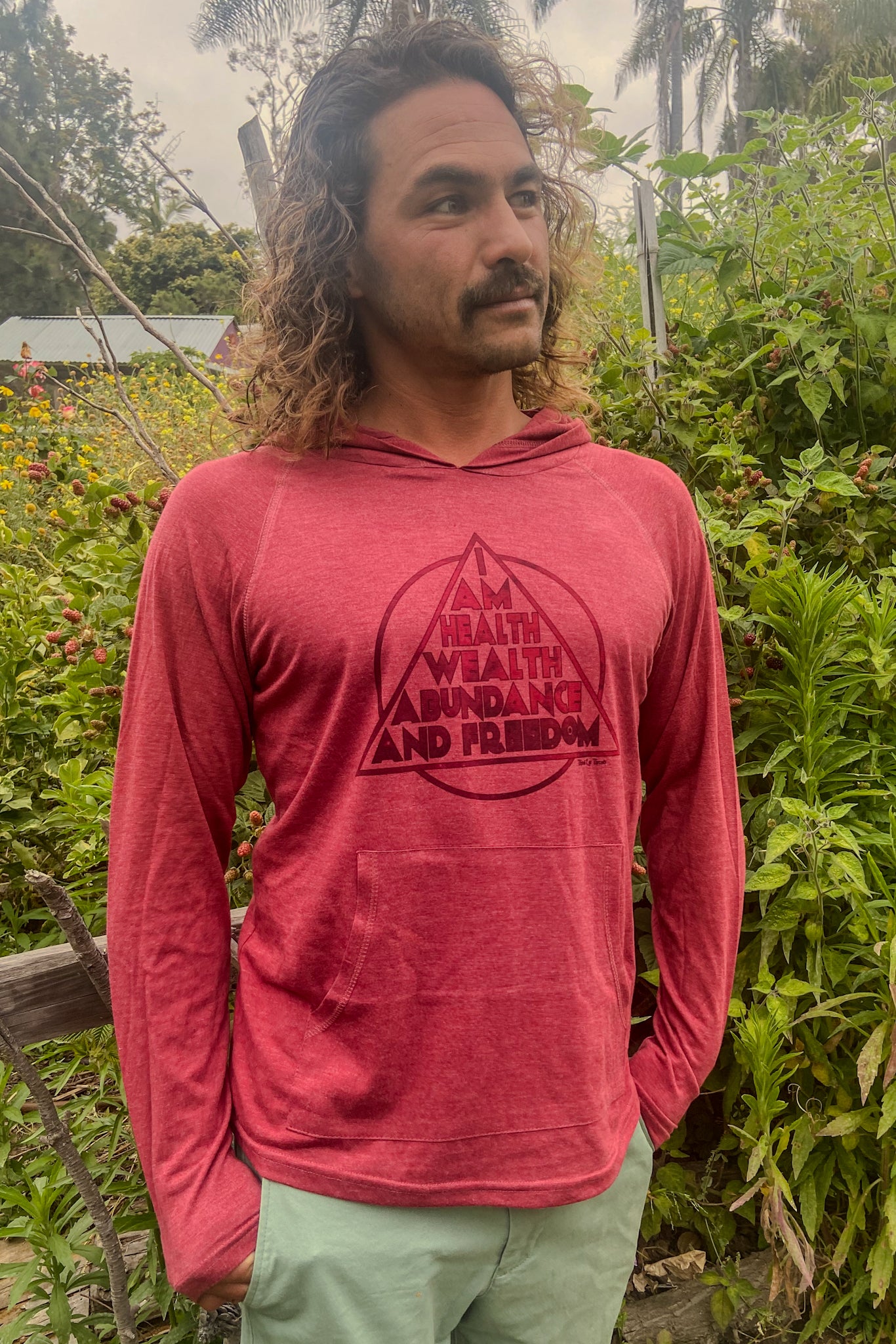 I am Health Wealth Abundance And Freedom Mantra Hoodie
