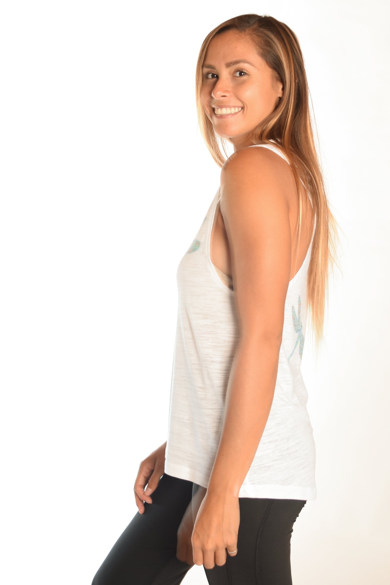 Dragonfly boyfriend tank - Third Eye Threads