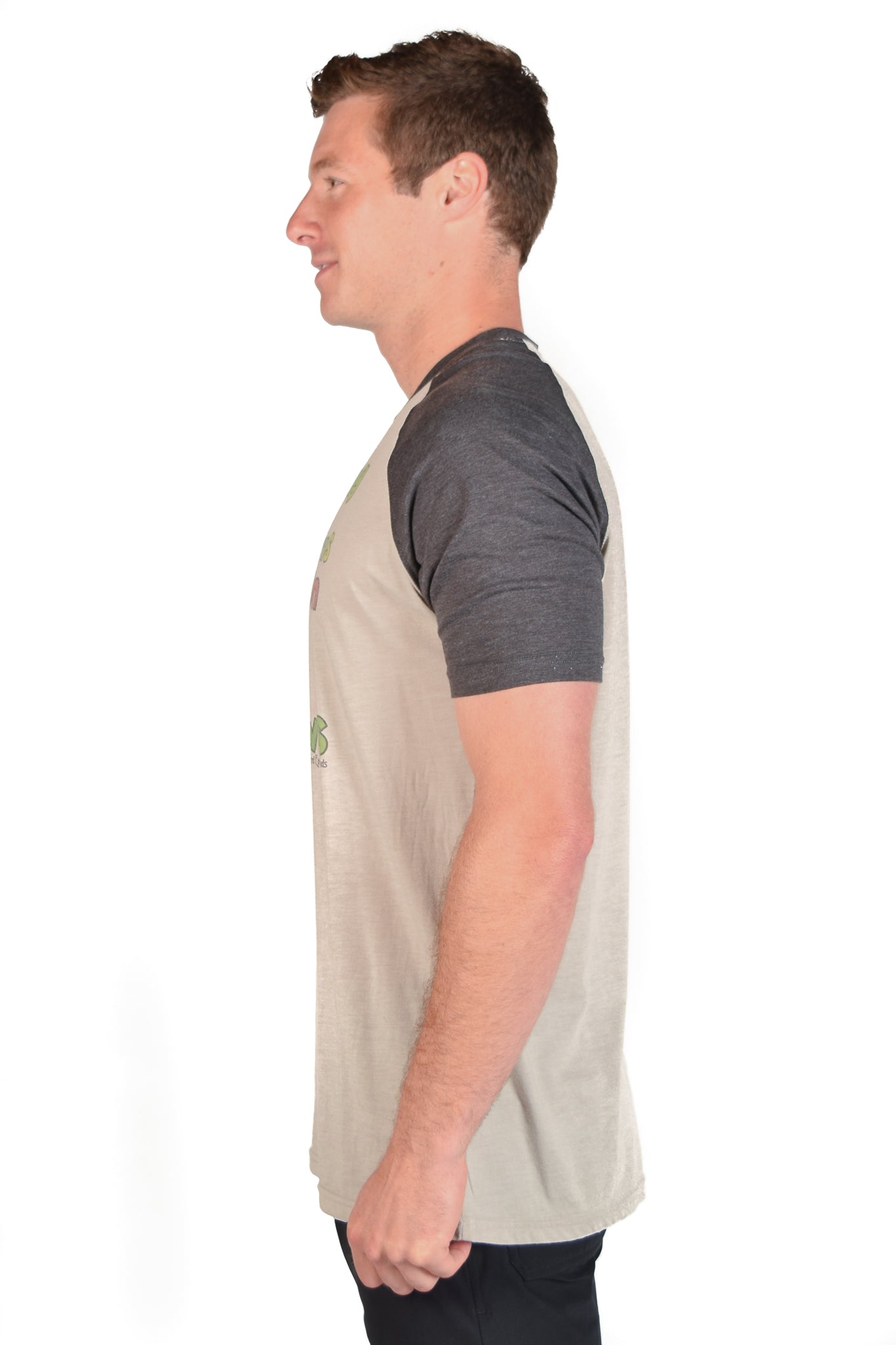 Unicorns On Rainbows Short Sleeve Raglan Tee - Third Eye Threads
