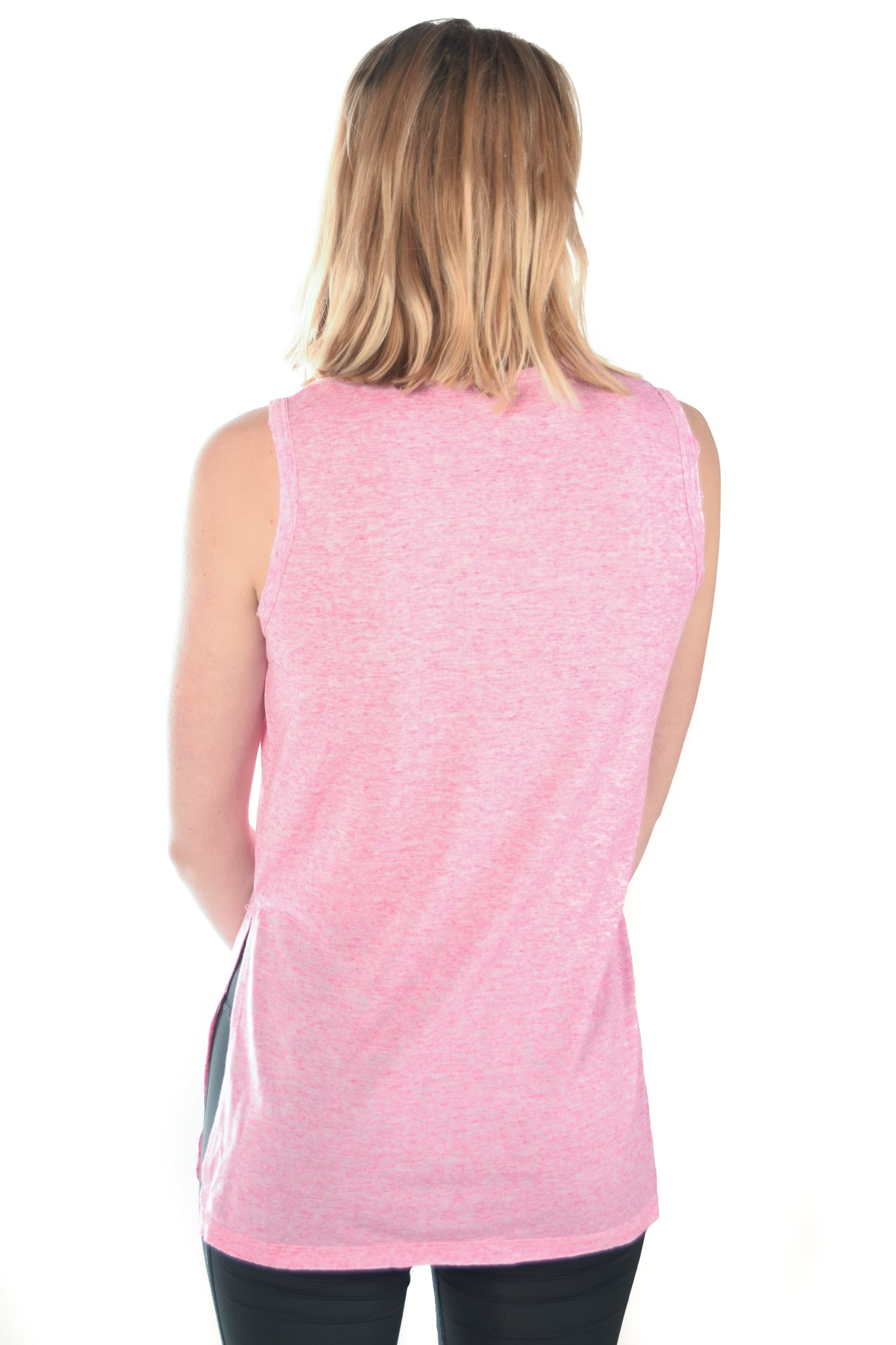 Third Eye Threads Eche Sleeveless Vented Tunic With Third Eye Chakra - Third Eye Threads