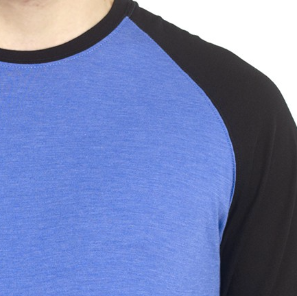 Shiva "The Destroyer And Creator" on Long-Sleeve Men's Raglan - Third Eye Threads