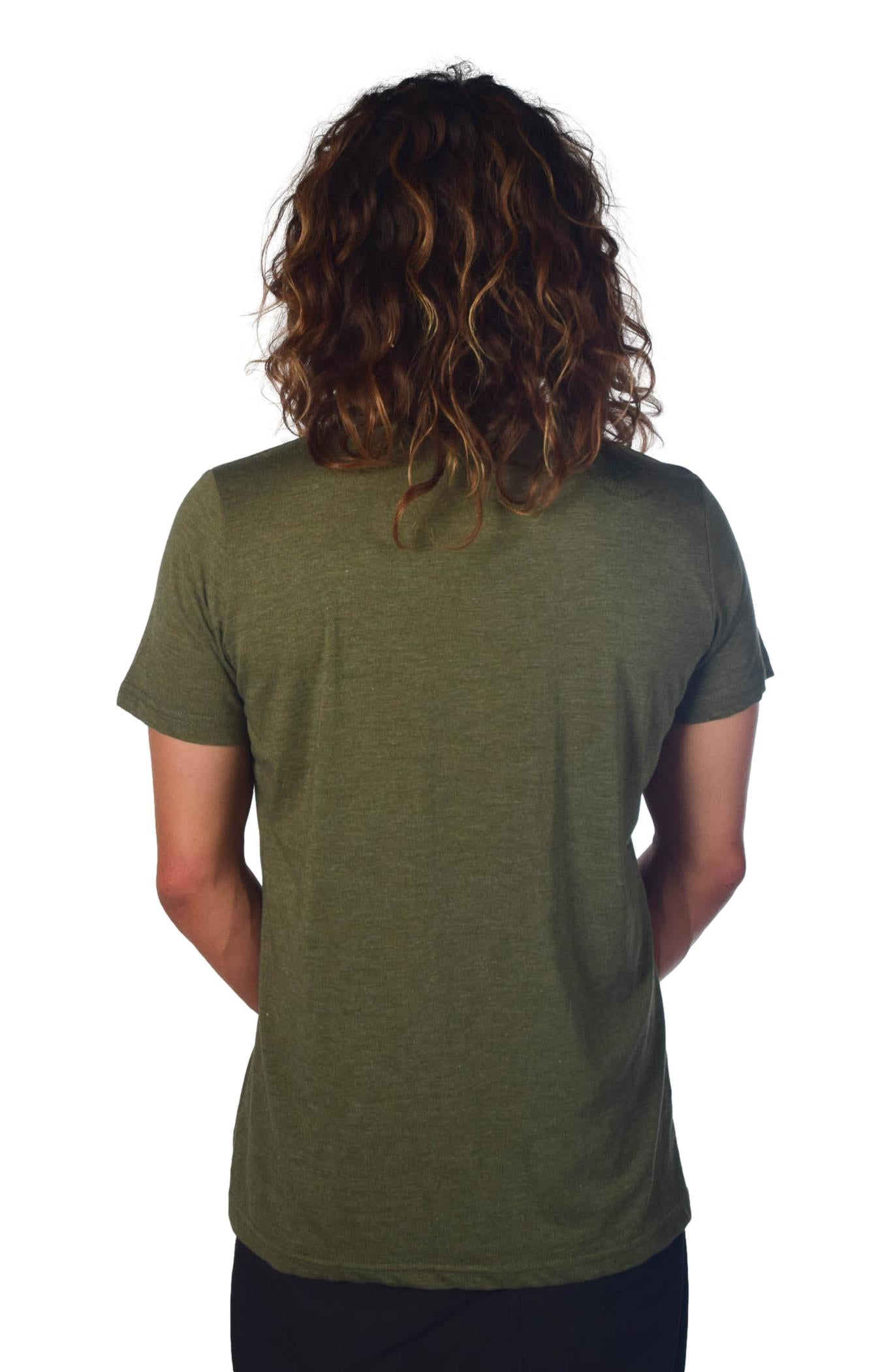 Paul Stamets Inspired Sacred Geometry Bees On Tri Blend Crew Neck Tee - Third Eye Threads