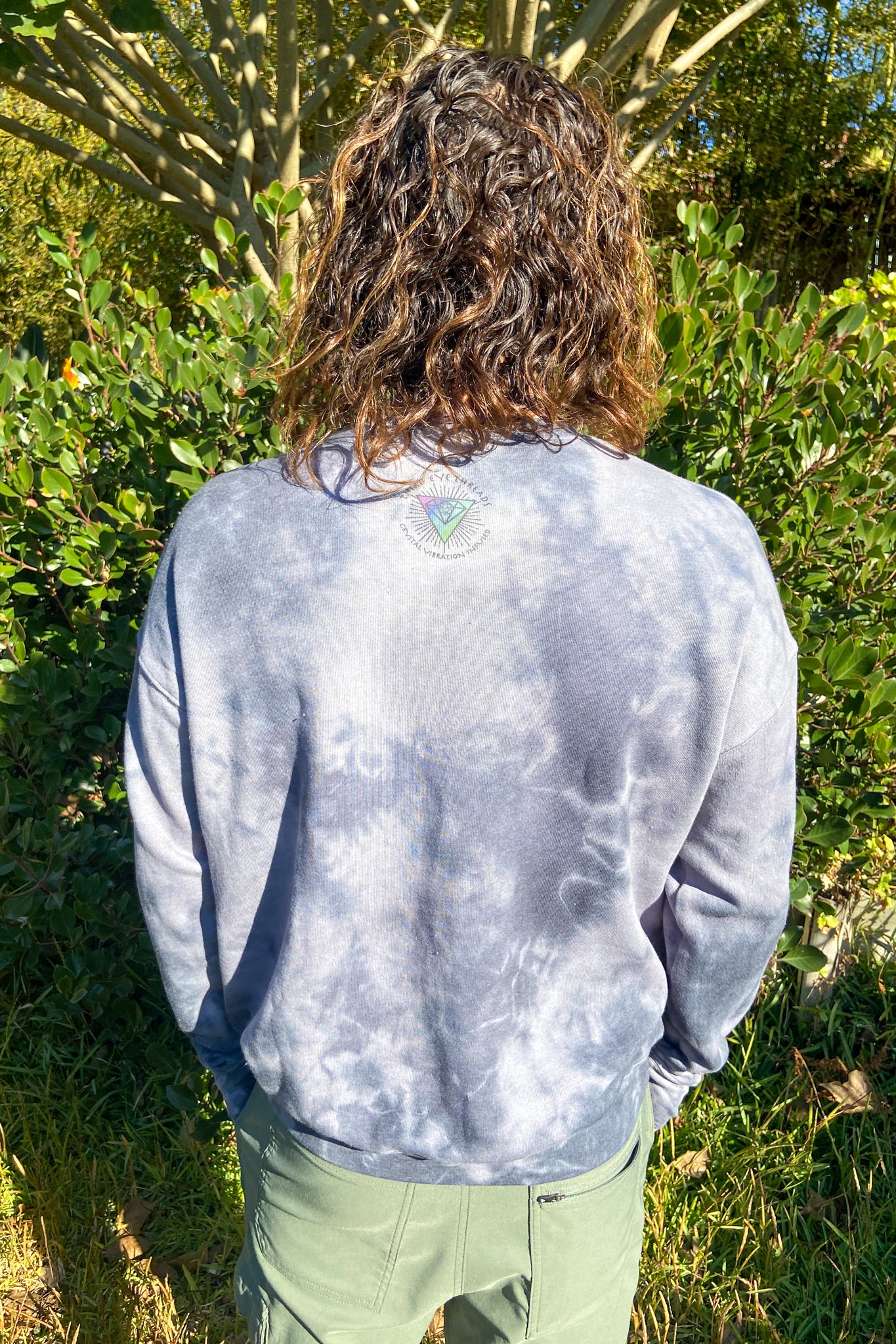 Grandfather Fox Tie Dye Super Soft Sweatshirt - Third Eye Threads