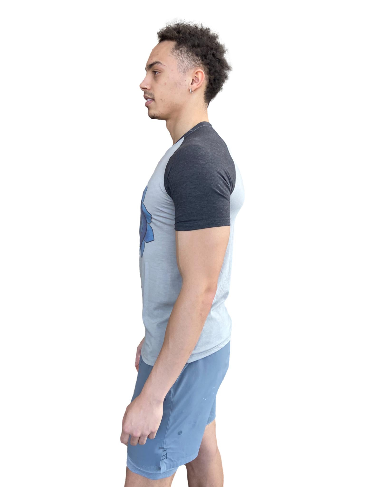 Throat Chakra Raglan - Third Eye Threads