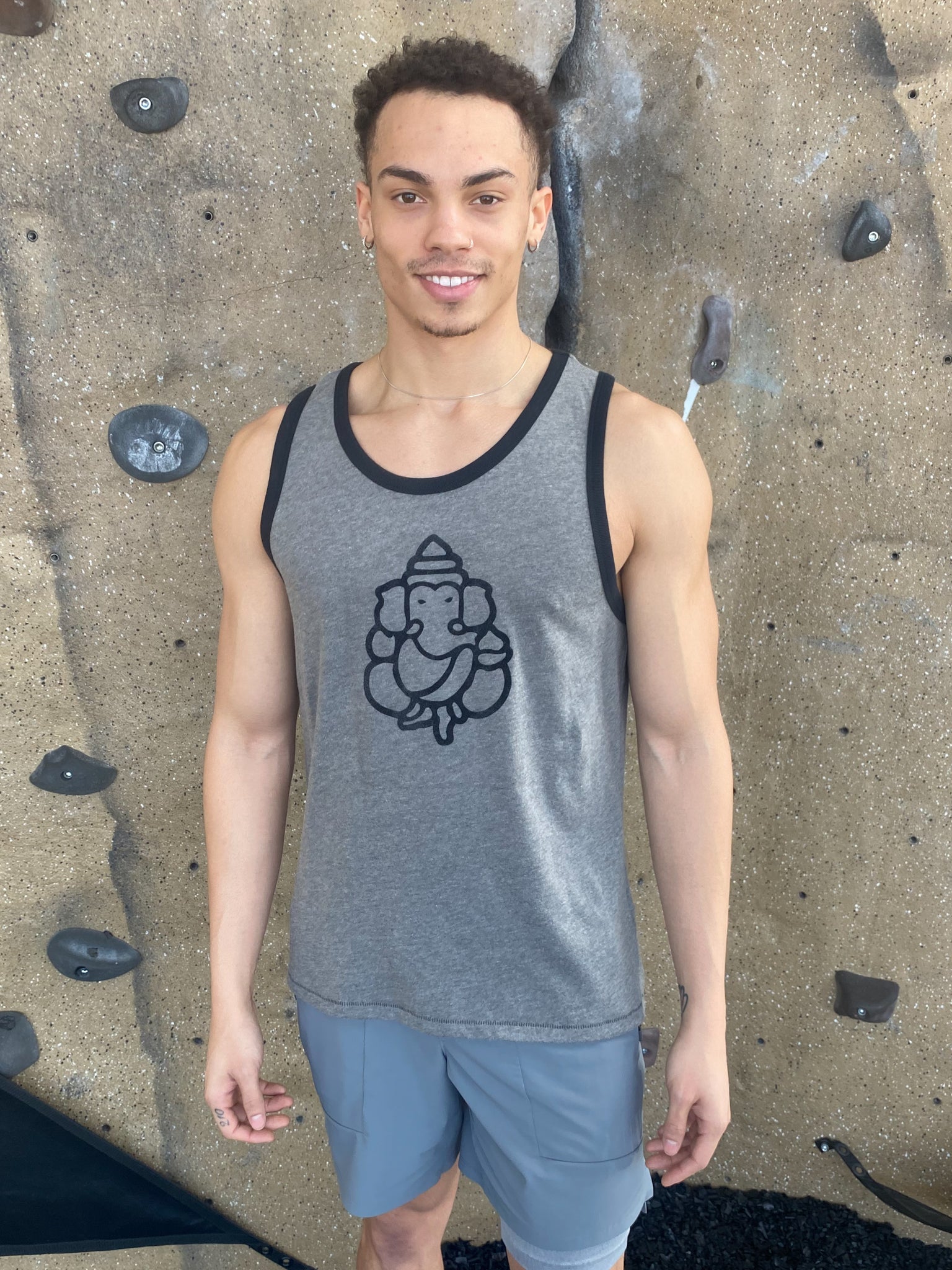 Unisex Vintage Vibe Ganesh Muscle Tee - Third Eye Threads