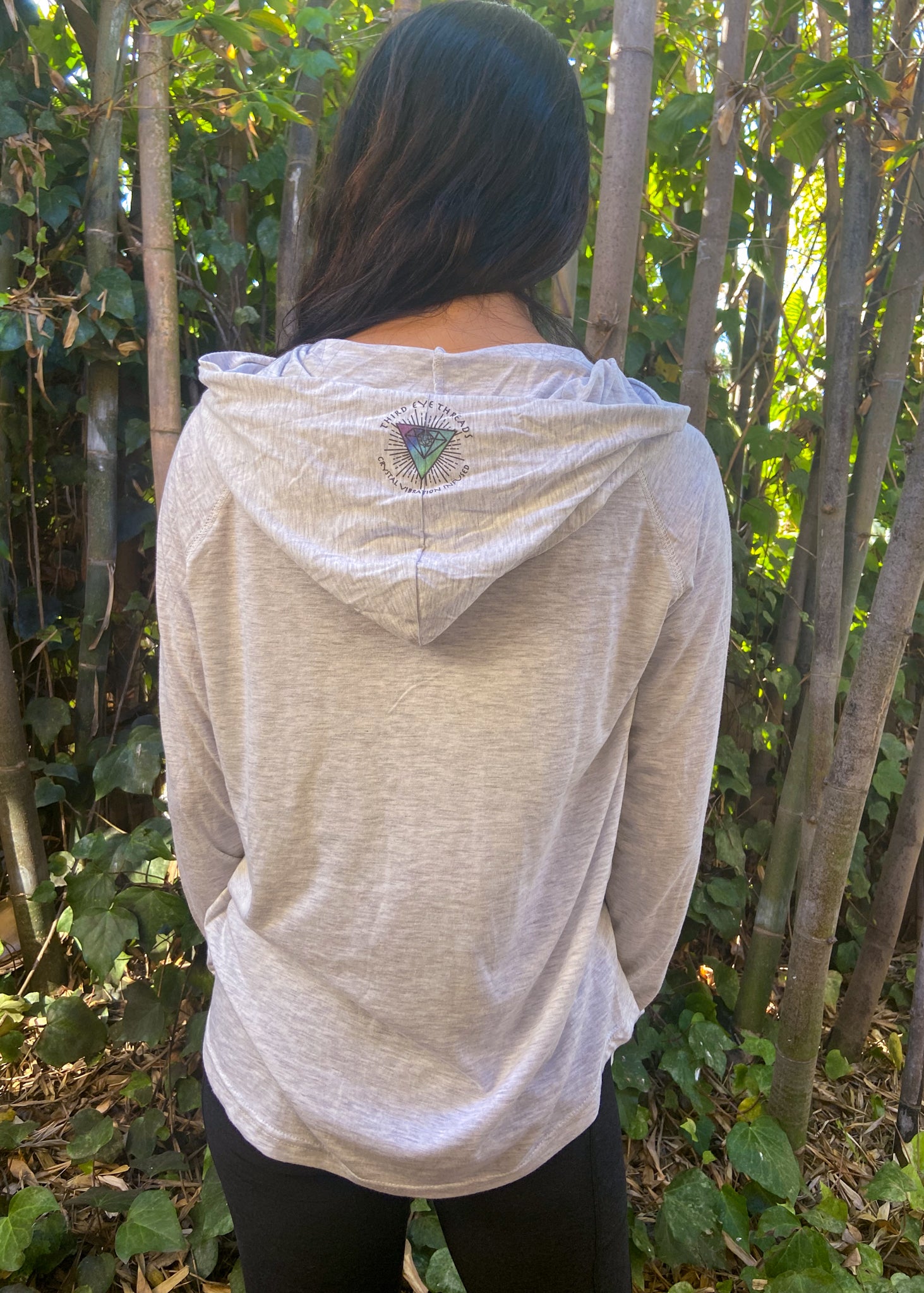 Mushroom Trilogy Hoodie Tee With Incredible Sunset - Third Eye Threads