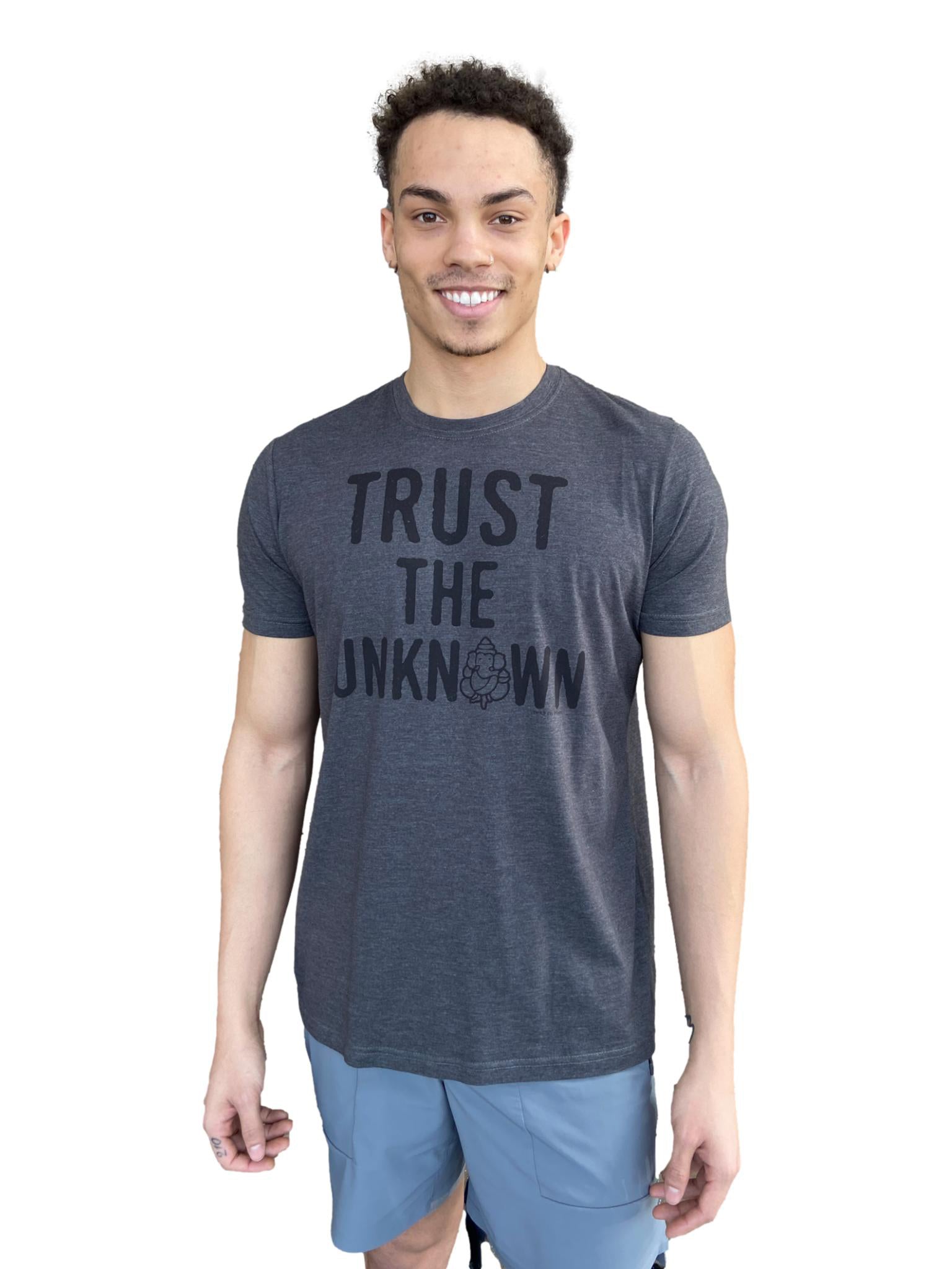 Trust The Unknown Blend Crew Neck Tee - Third Eye Threads