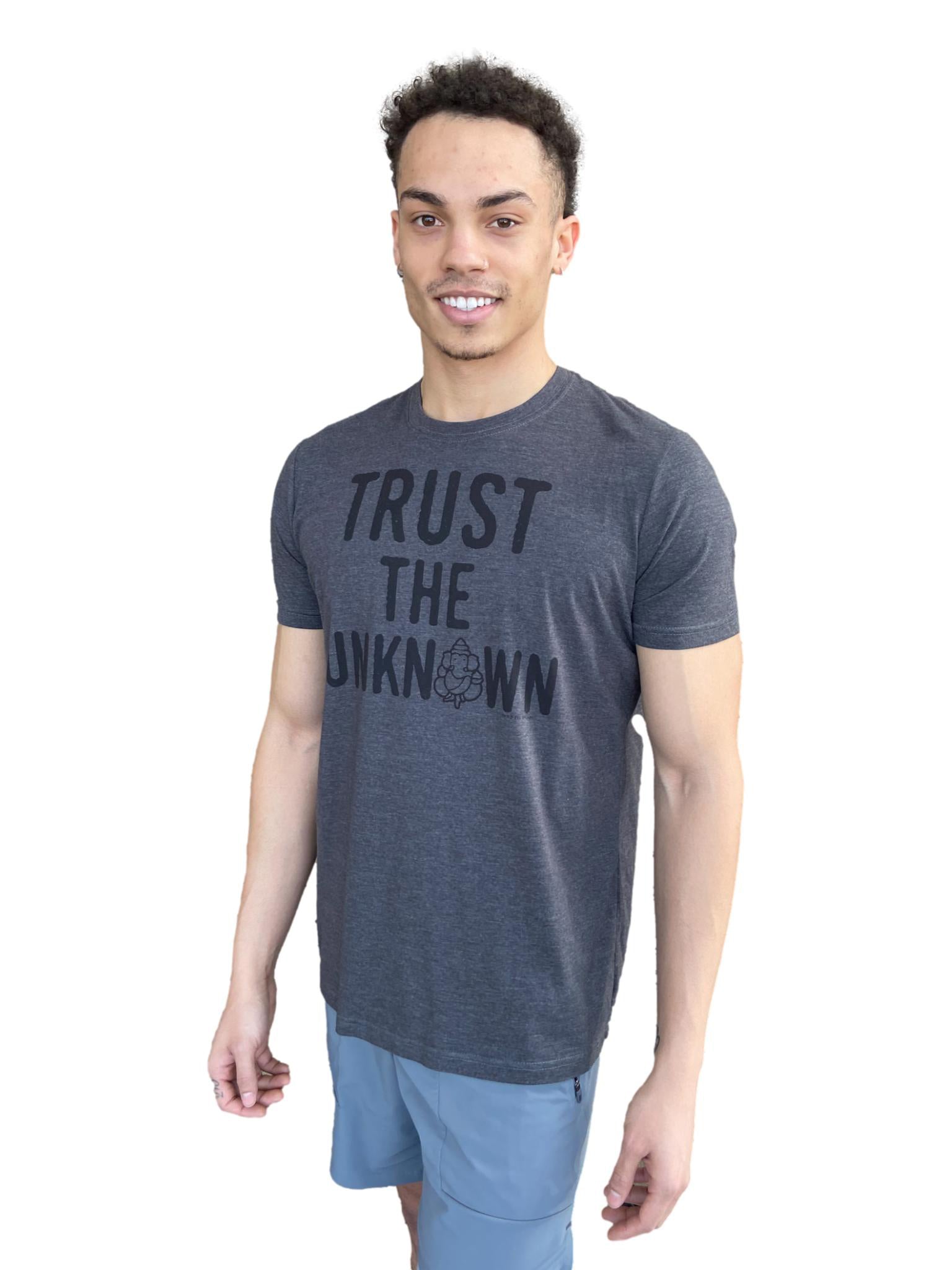 Trust The Unknown Blend Crew Neck Tee - Third Eye Threads