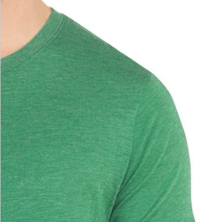 Sri Yantra with Ganesh On Tri Blend Crew Neck Tee - Third Eye Threads