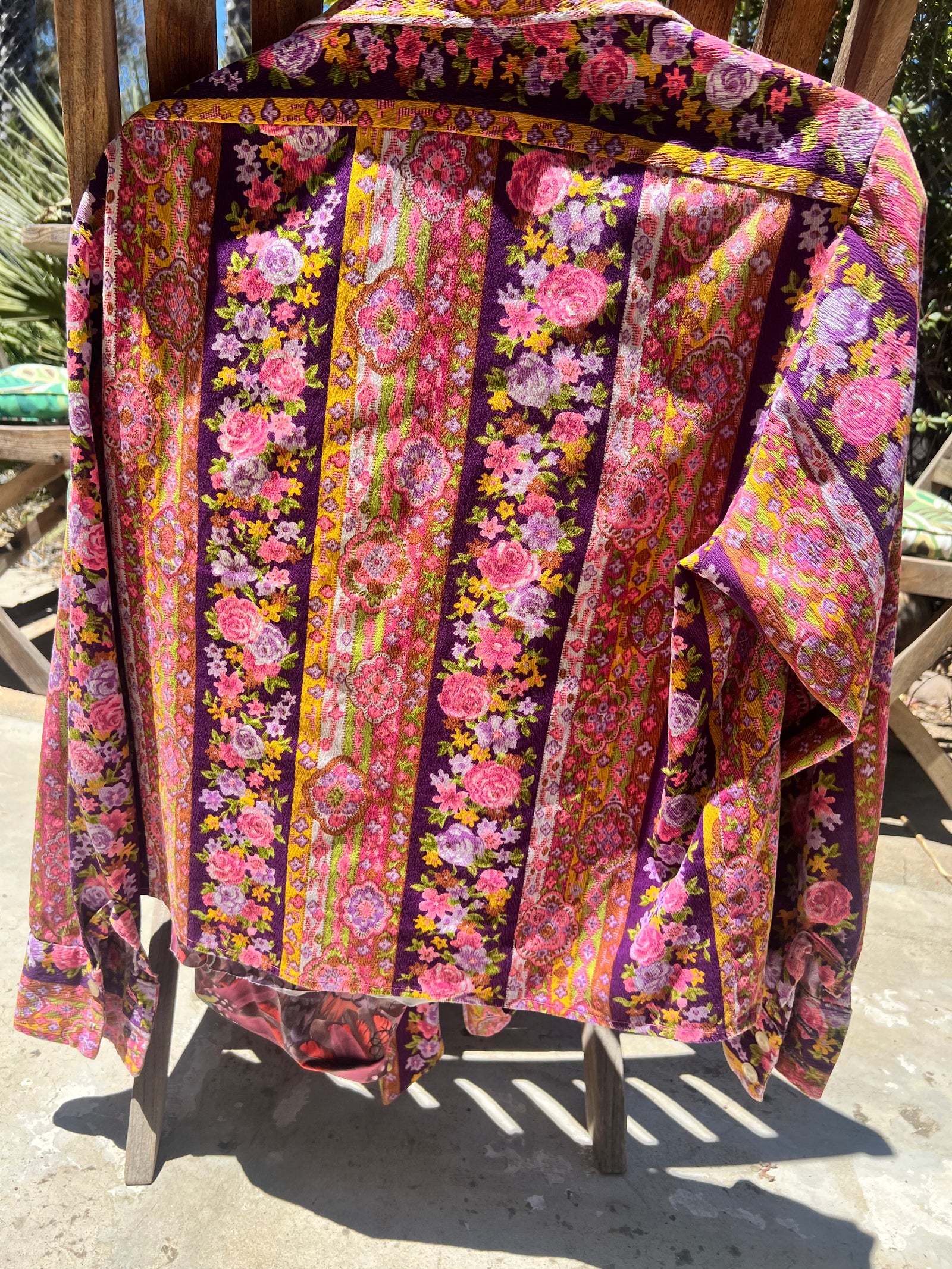 Burning Man Flower Power Inspired Bell Bottoms