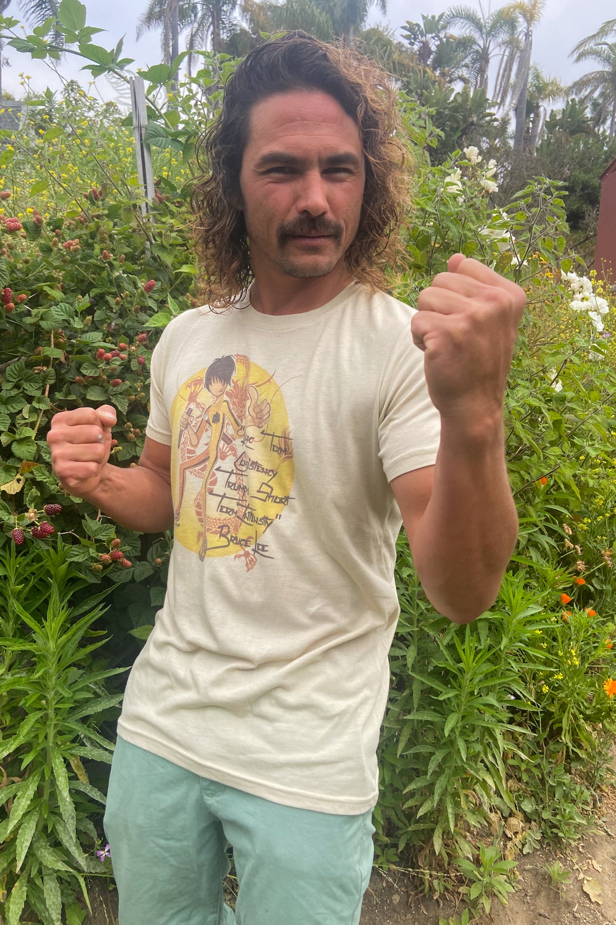 BRUCE LEE Long Term Consistency SHORT SLEEVE CREW TEE