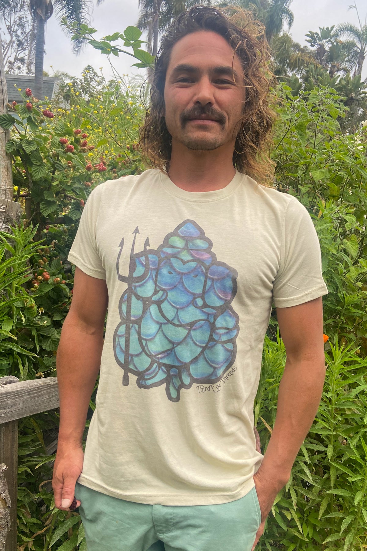 Lord of the sea Ganesh Crew Neck