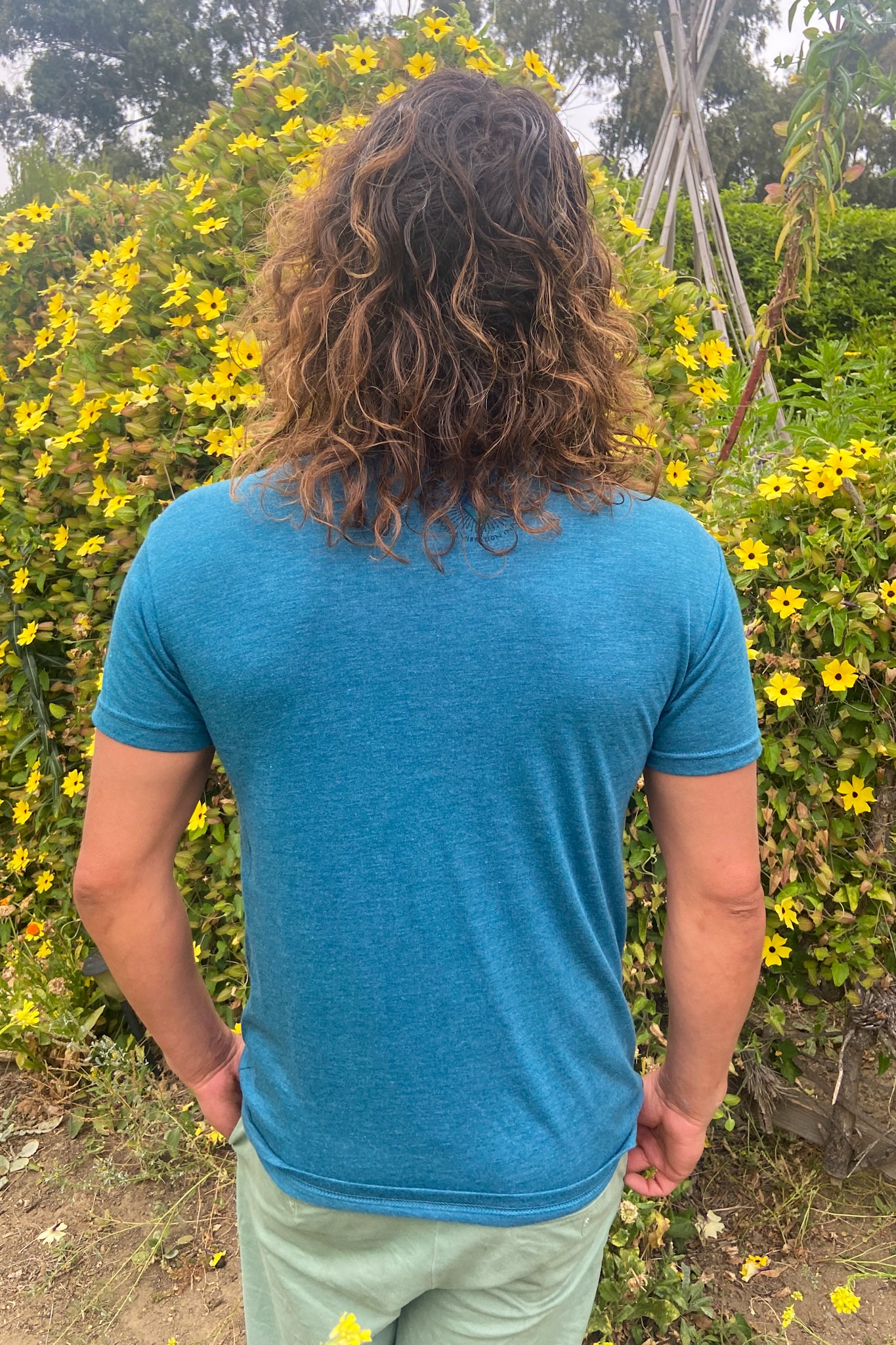 Super Soft V Neck I AM Health Wealth Abundance And Freedom - Third Eye Threads