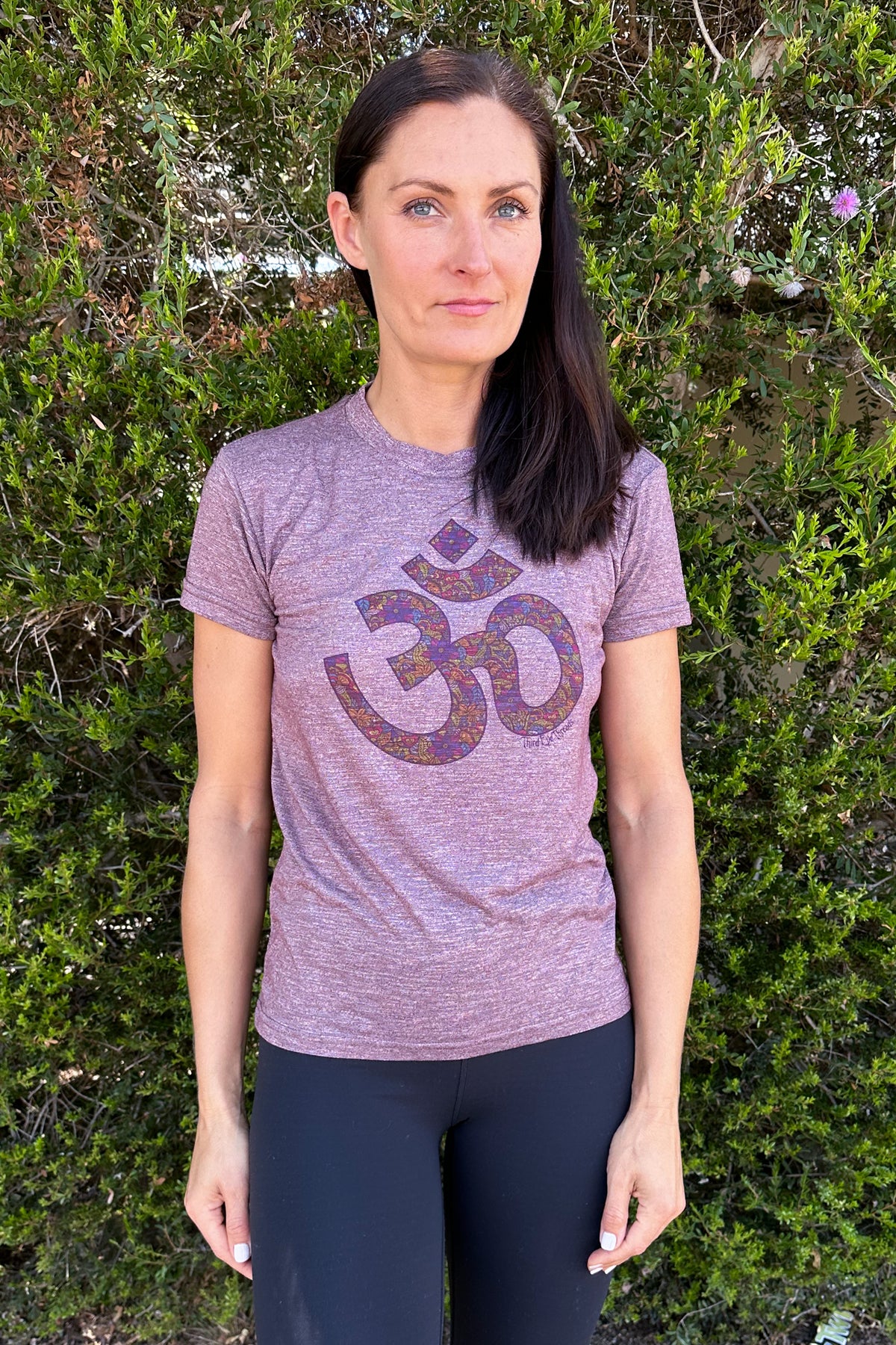 Paisley Om High Performance Crew Neck - Third Eye Threads