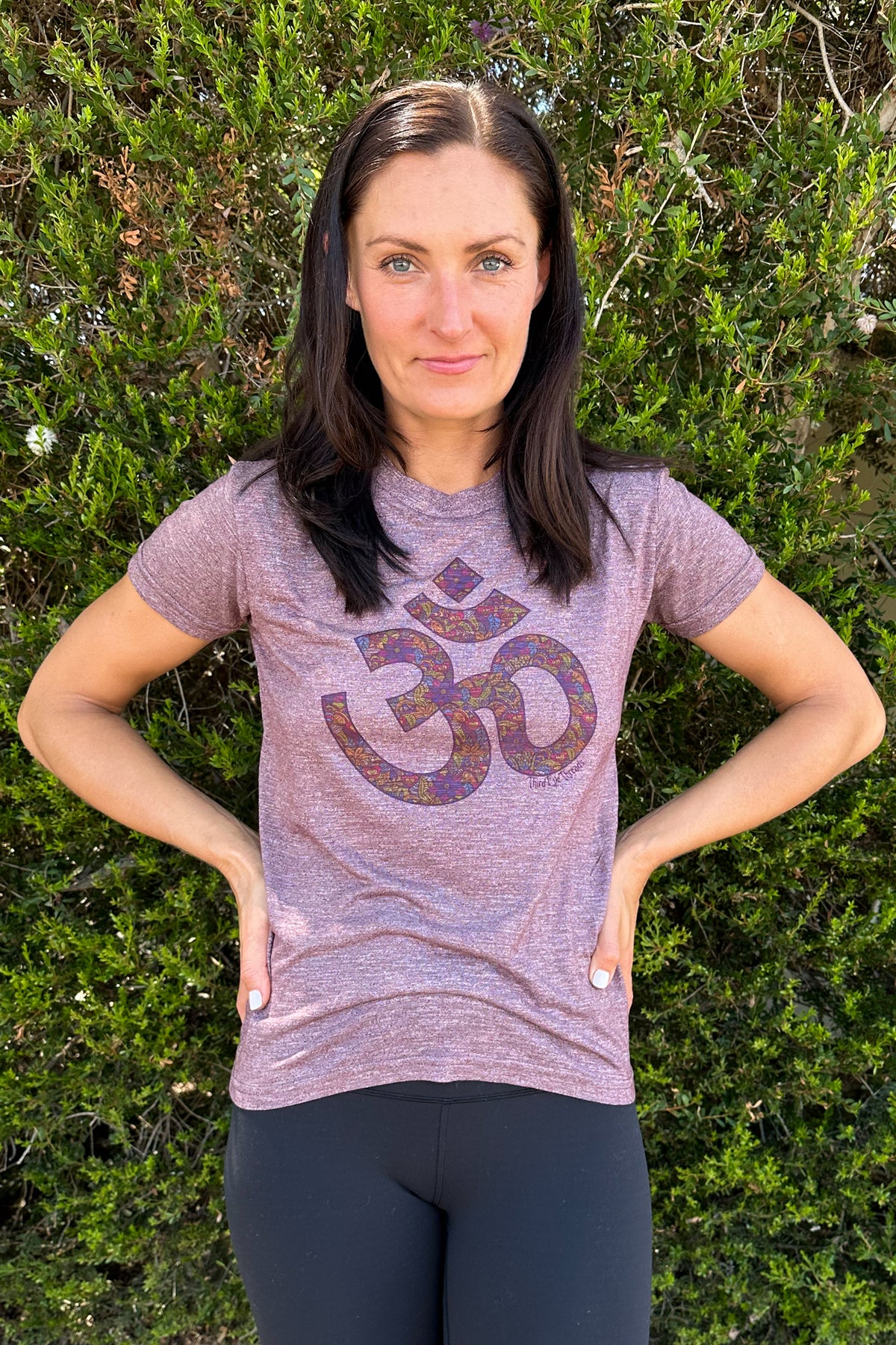 Paisley Om High Performance Crew Neck