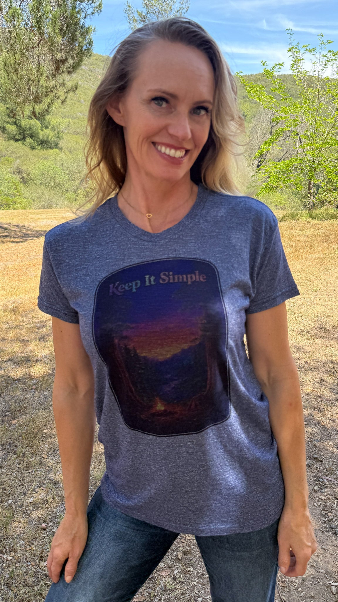 Keep It Simple Unisex  High Performance tee