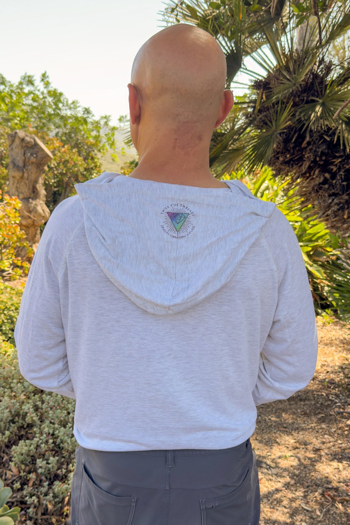 Mystic Owl Geometry enhanced uv protection hoodie