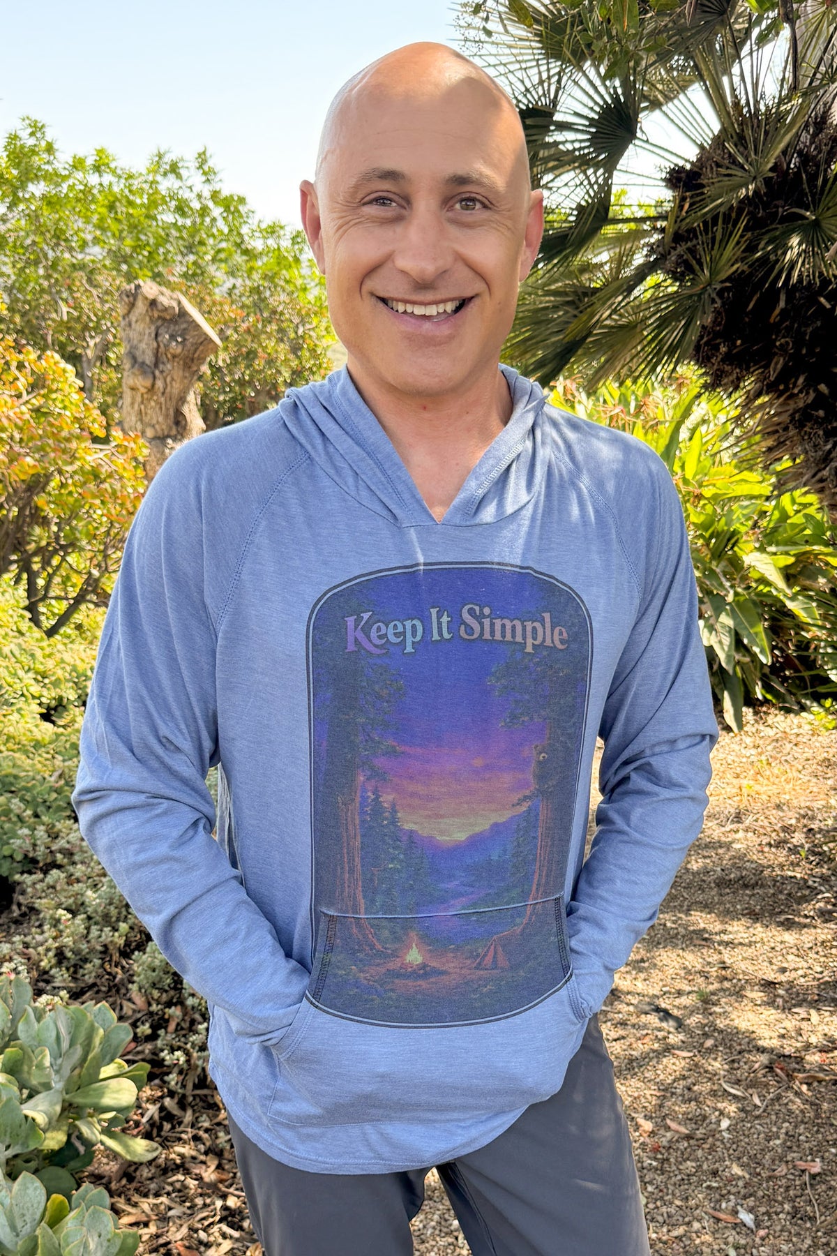 Keep It Simple Enhanced UV Pullover | Unisex Hoodie