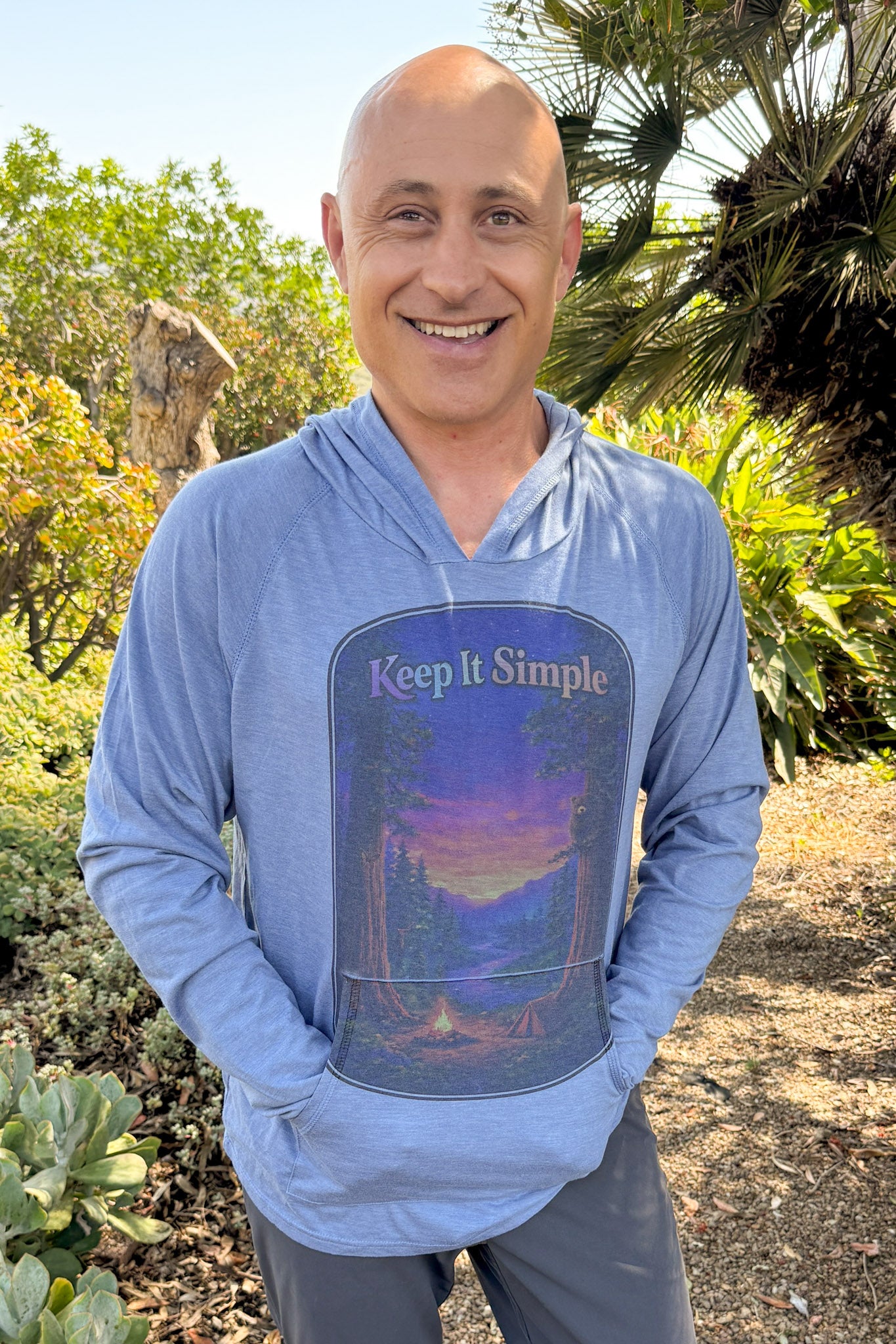 Keep It Simple Enhanced UV Pullover | Unisex Hoodie