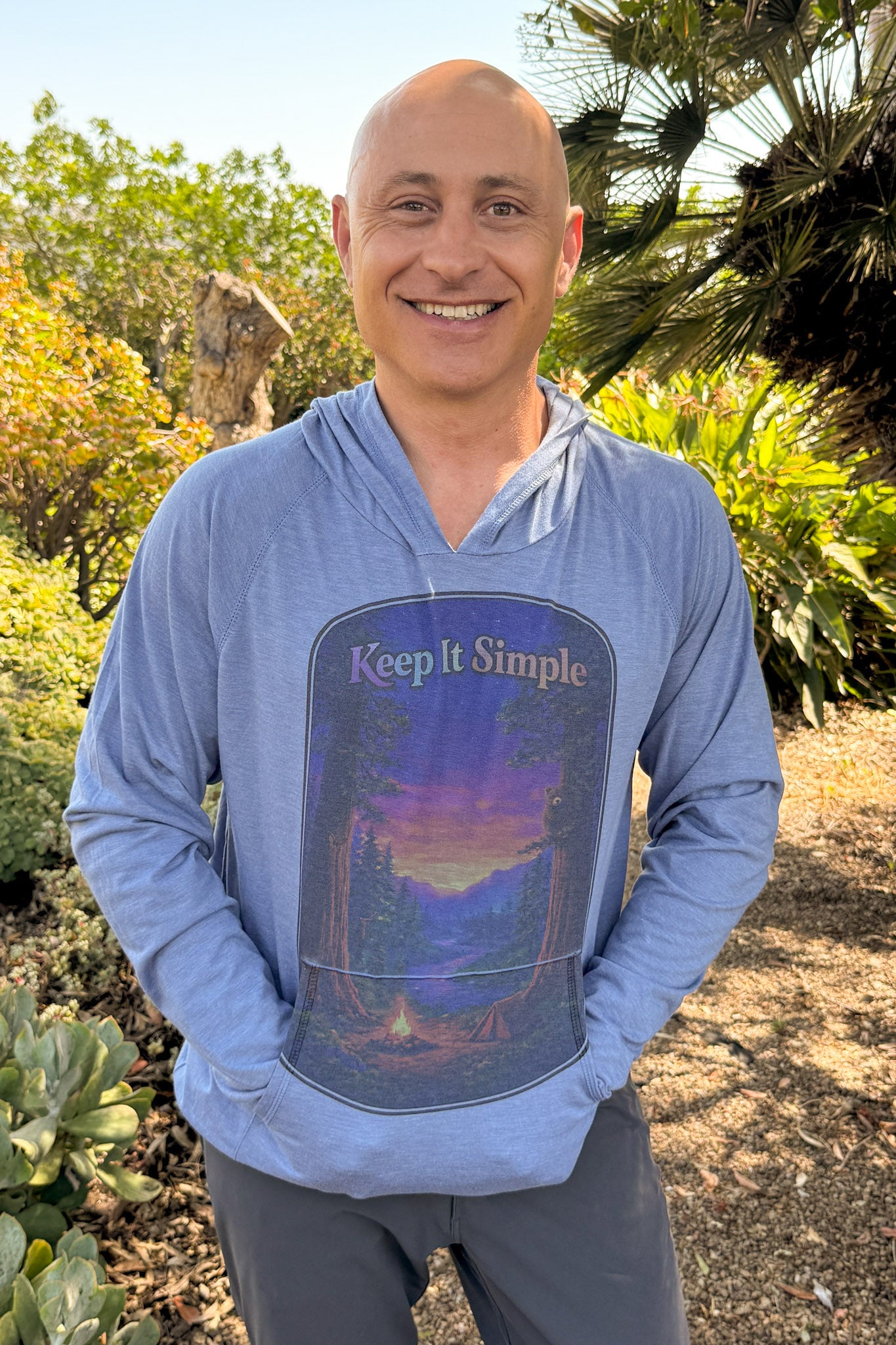 Keep It Simple Enhanced UV Pullover | Unisex Hoodie