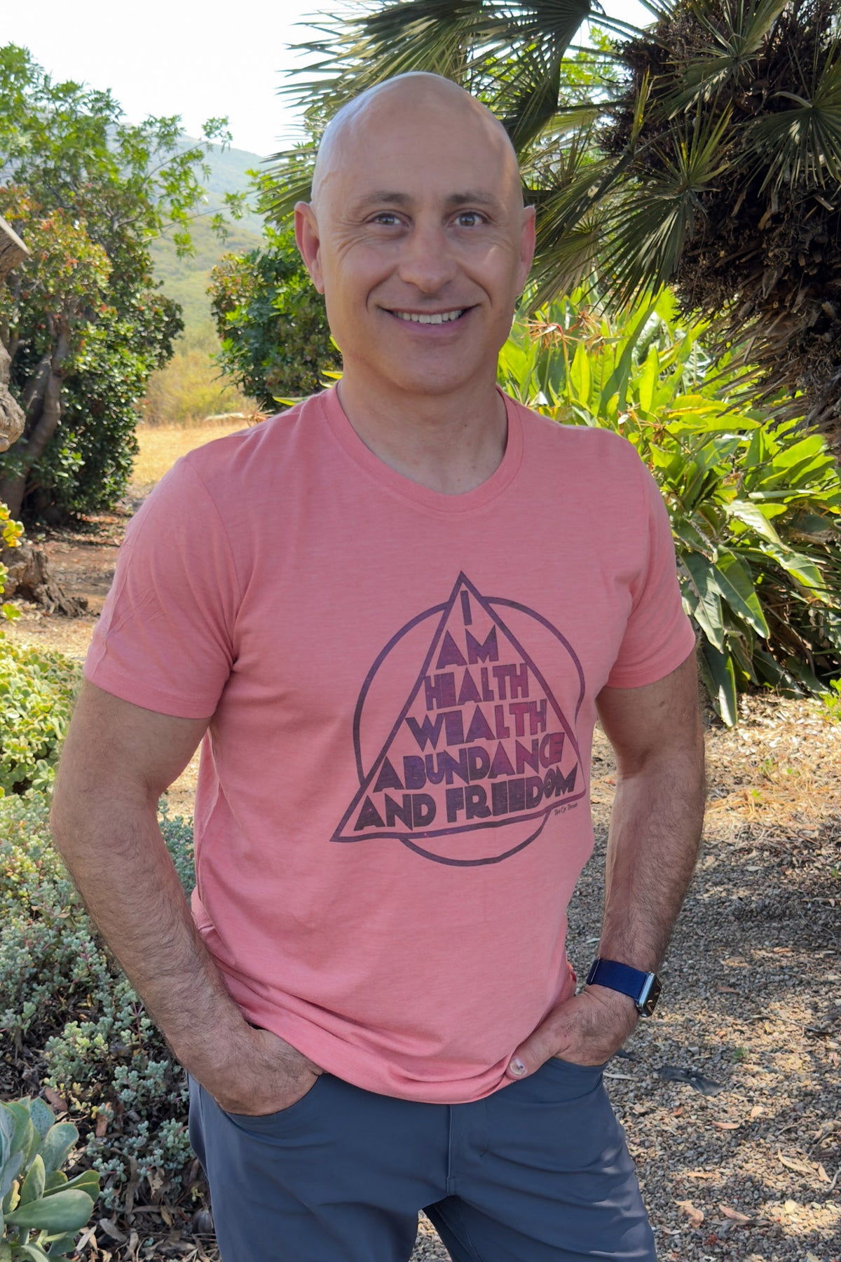 I am health wealth Abundance  freedom |  Unisex Crew Tee