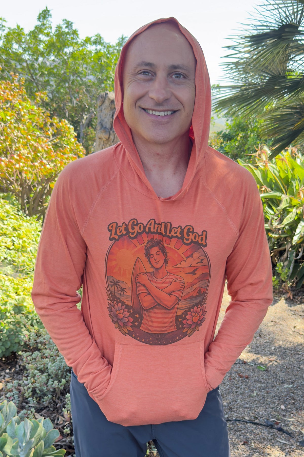 Let Go And Let God Pullover Hoodie