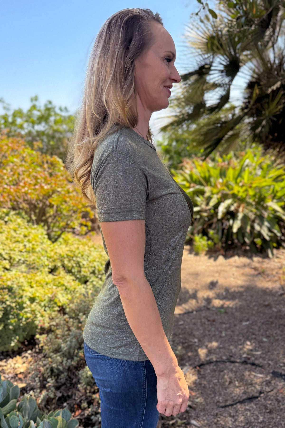 One Day At A Time High Performance | Unisex Crew Tee