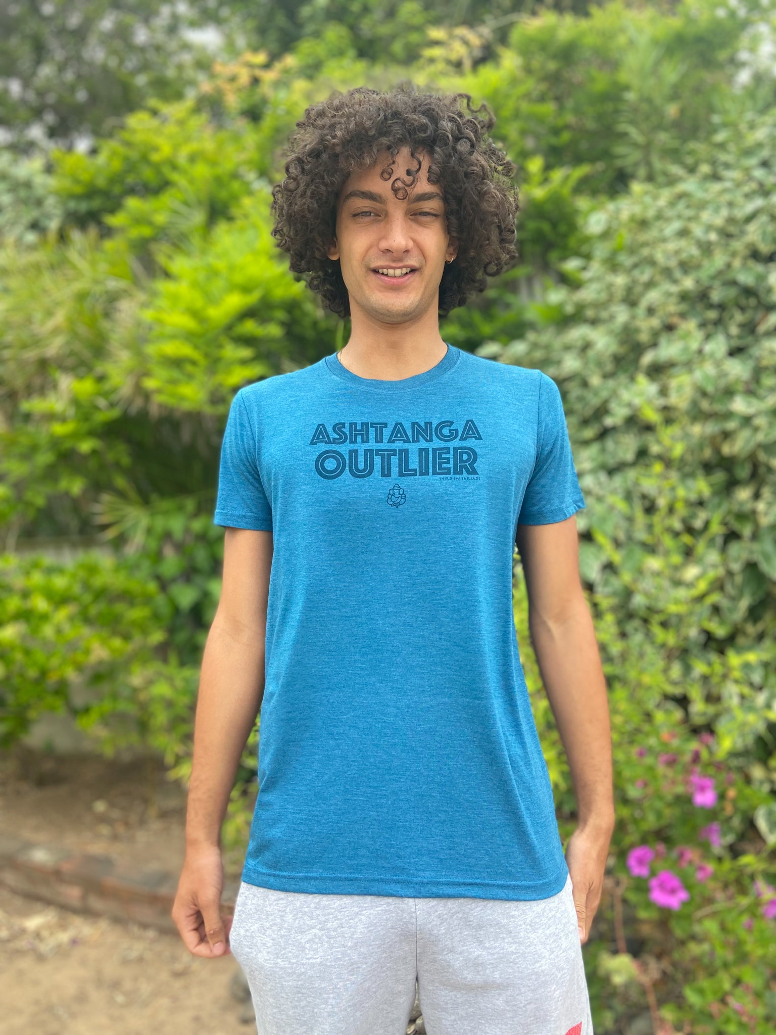 Ashtanga Outlier Crew Neck Tee - Third Eye Threads