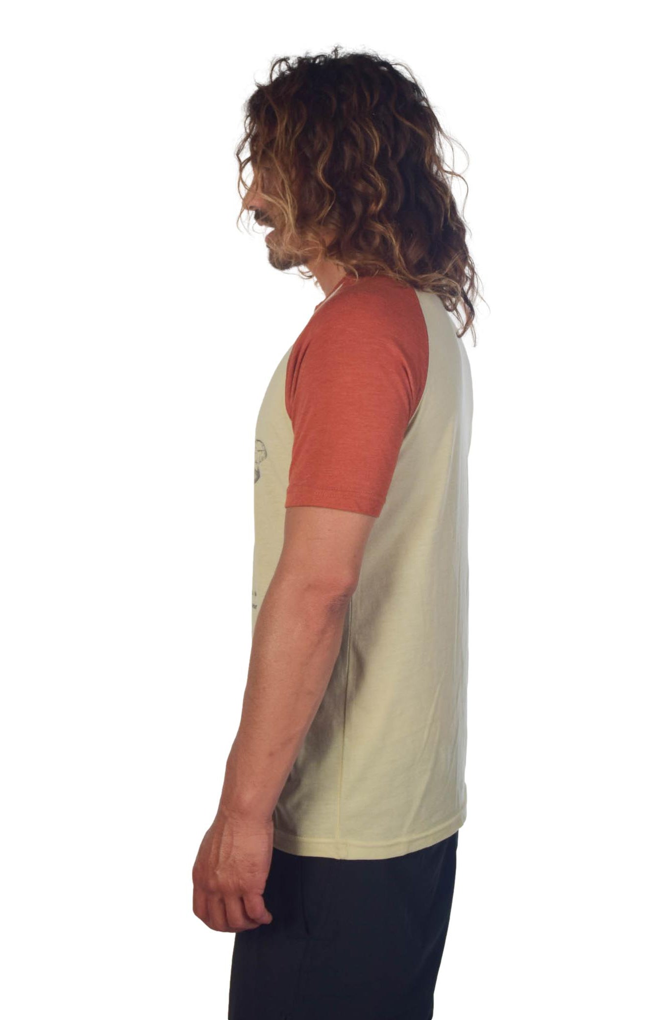 Bee Raglan Men's Tee Shirt - Third Eye Threads