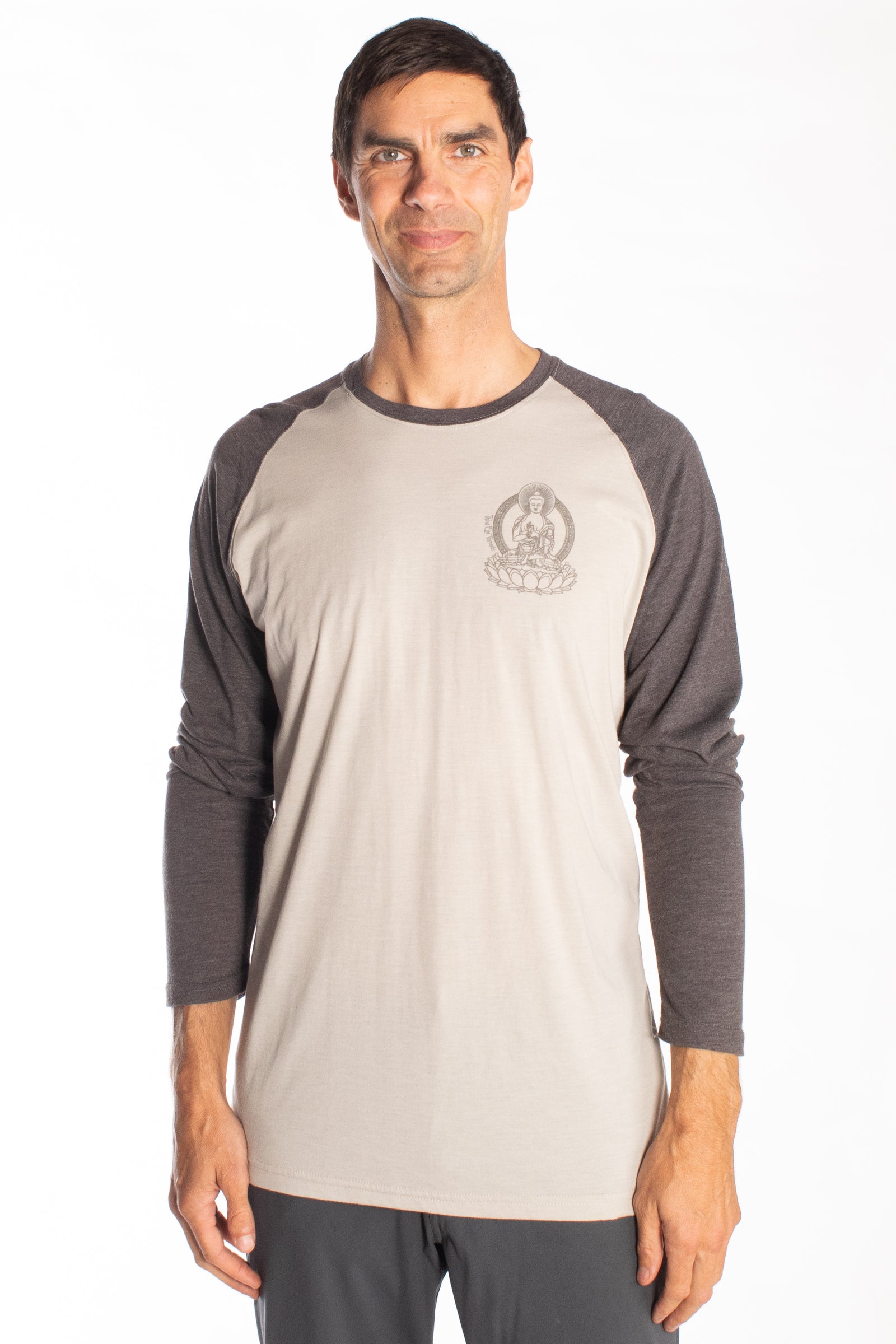 Buddha on L/S Raglan - Third Eye Threads