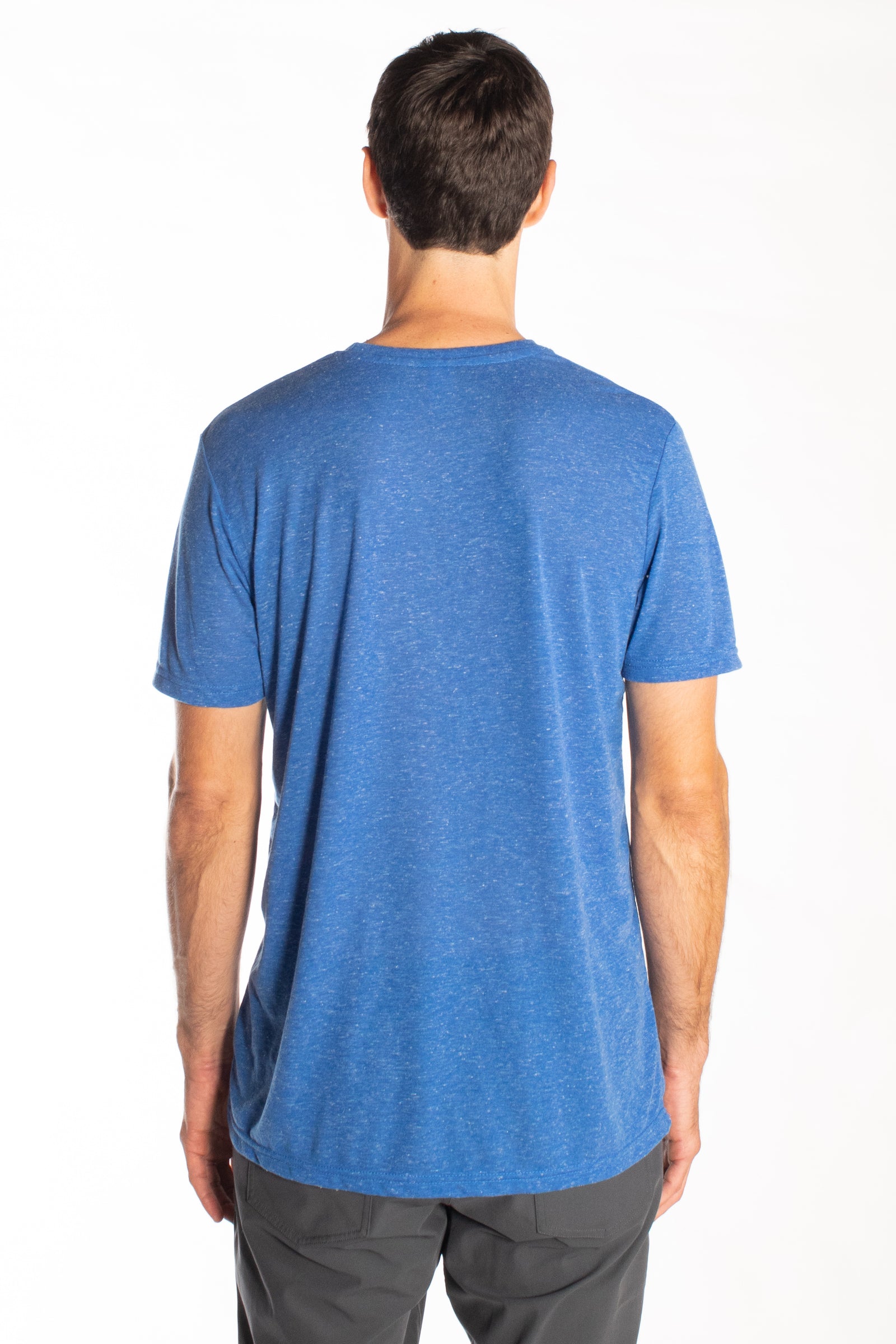 METATRON'S CUBE ON LINEN BLEND CREW NECK - Third Eye Threads