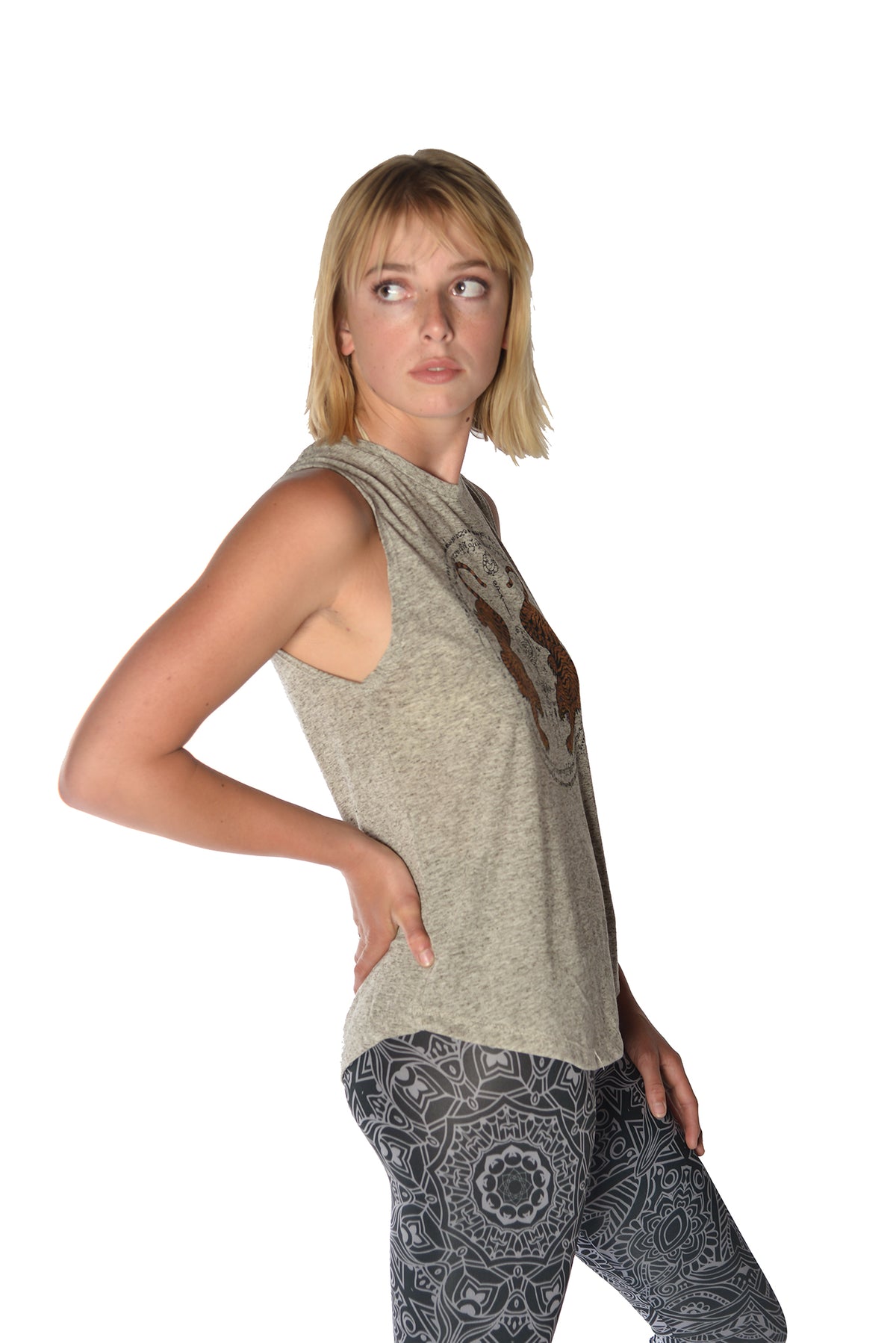 Thai Tigers On Boyriend Tee - Third Eye Threads