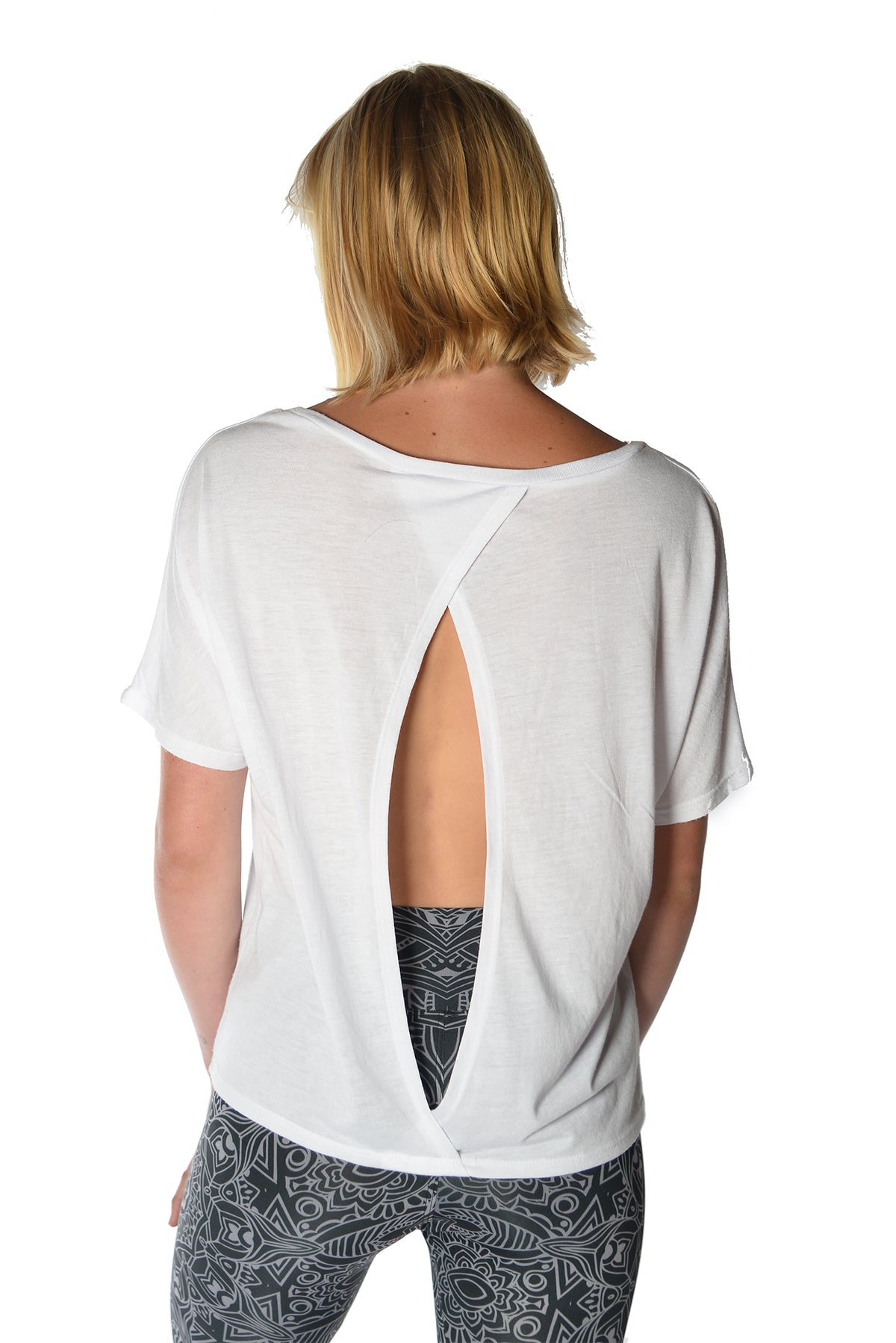 Sharkbite sleeveless Tunic With Siva Natarajasana - Third Eye Threads