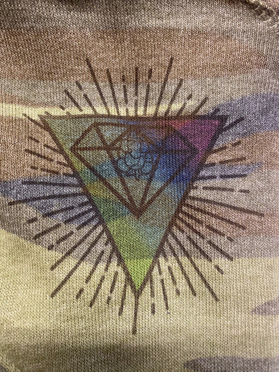 Third Eye Threads Camo Jogger with Diamond Crystal Logo - Third Eye Threads