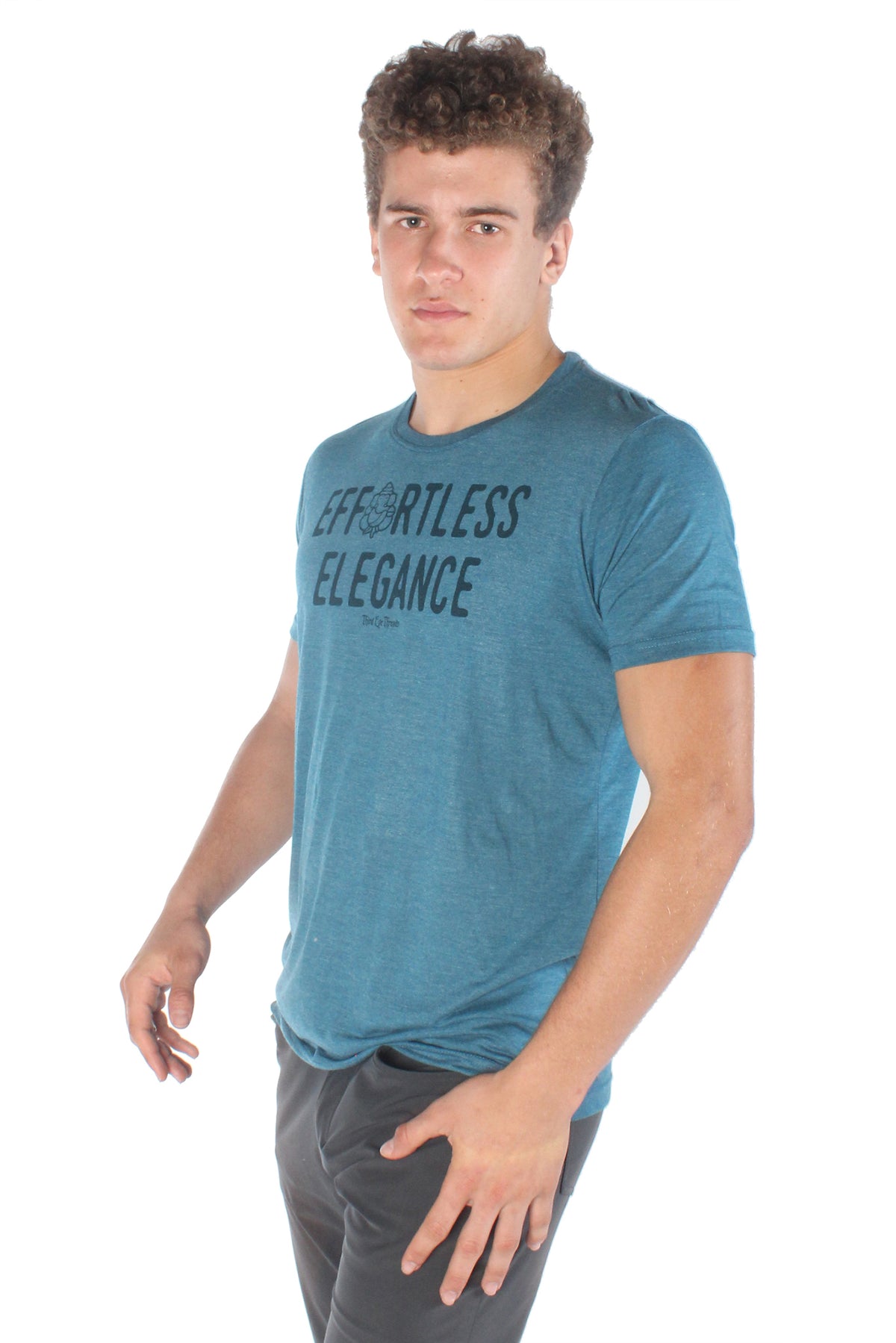 Effortless Elegance TRI-BLEND CREW NECK TEE - Third Eye Threads