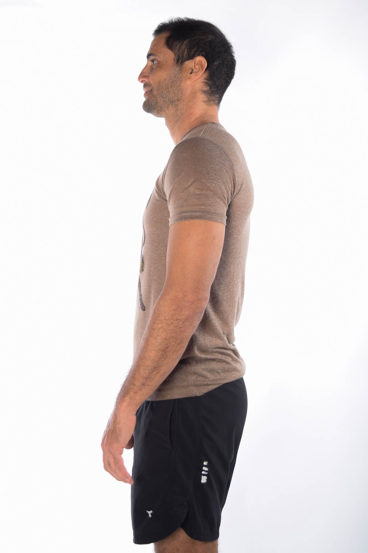 Sacral Chakra  LINEN BLEND CREW NECK - Third Eye Threads