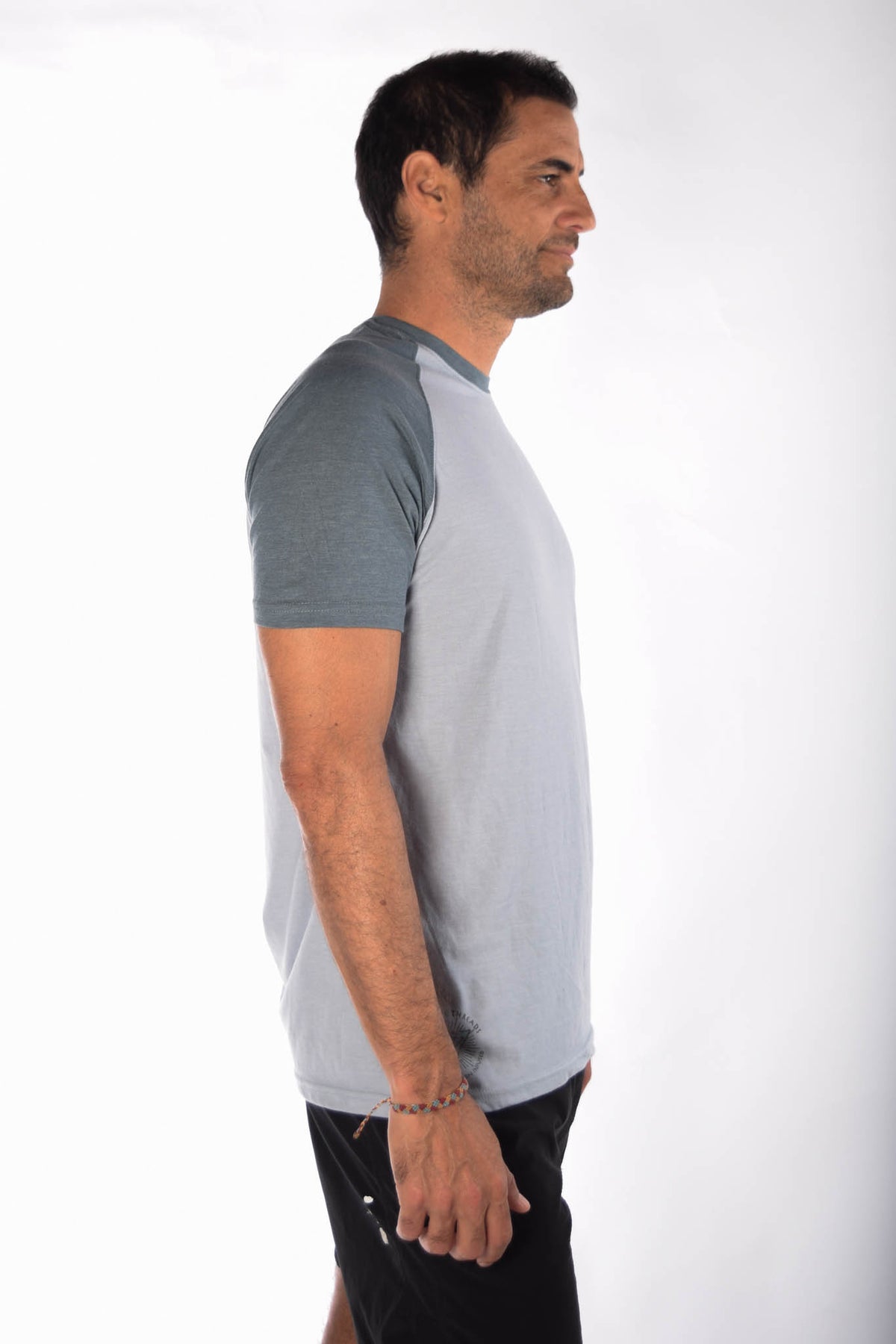 Full Chakra Back Short Sleeve Raglan - Third Eye Threads