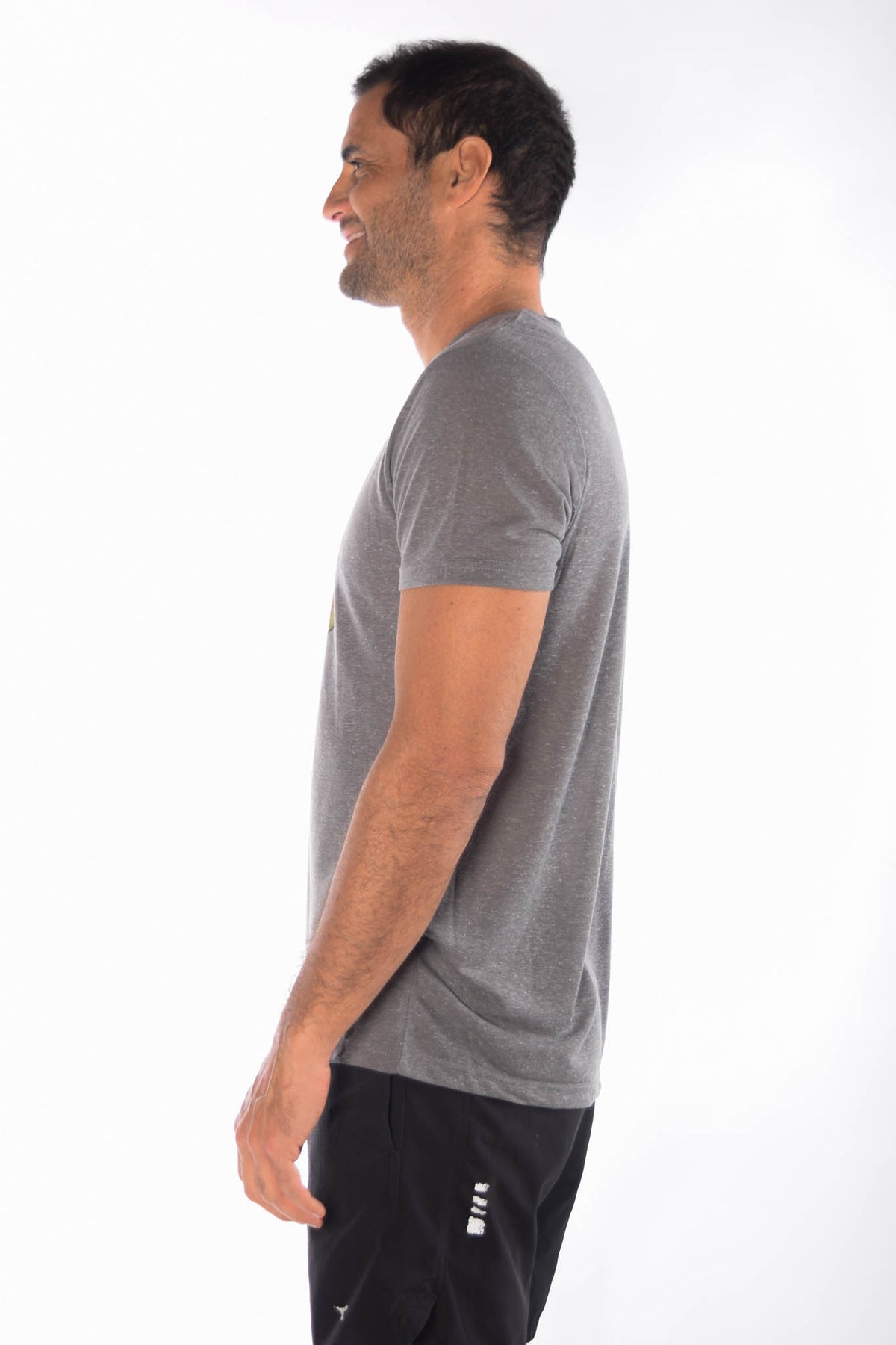 Sacral Chakra  LINEN BLEND CREW NECK - Third Eye Threads