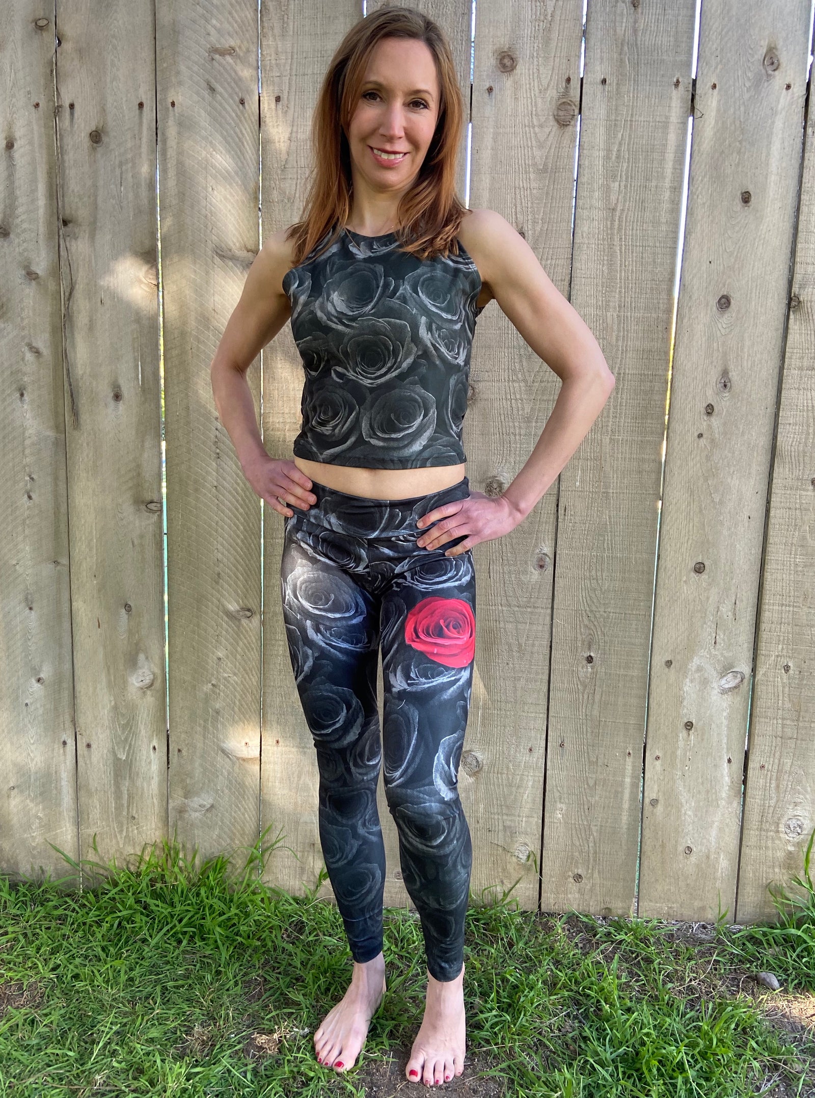 Rose (Rose Set) Leggings - Third Eye Threads