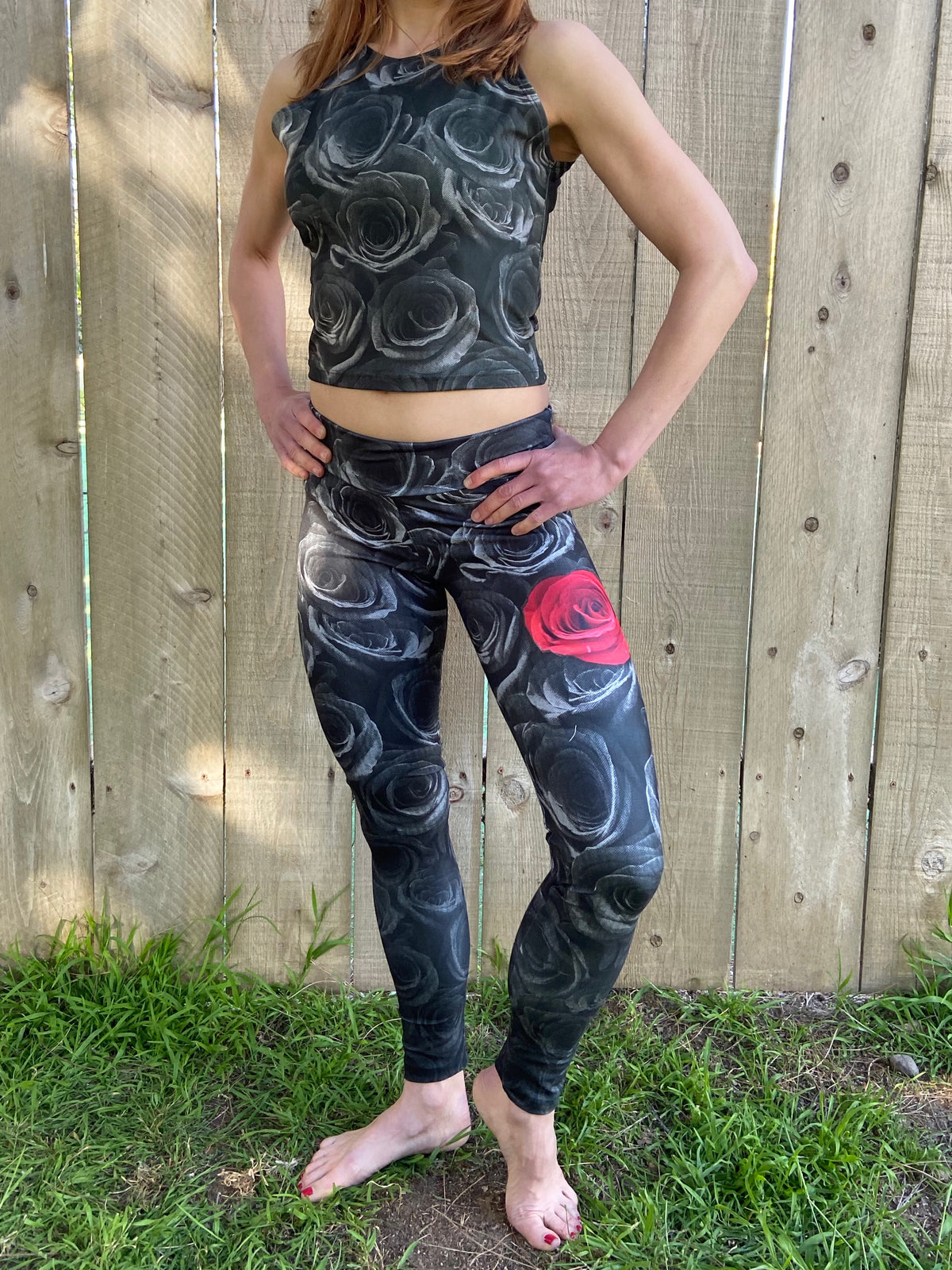 Rose (Rose Set) Leggings - Third Eye Threads