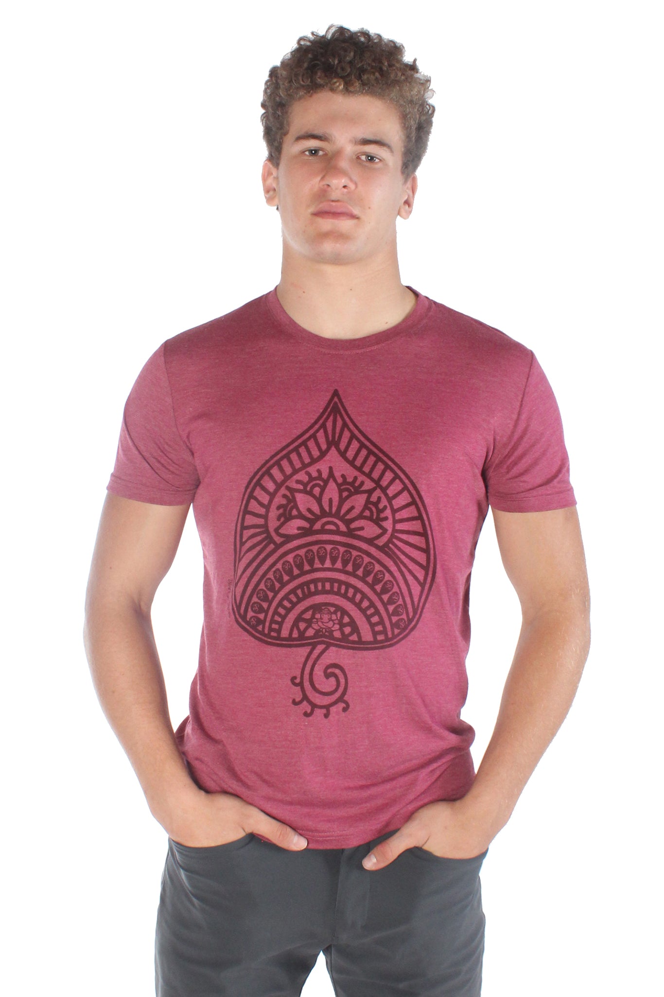 Auspicious Spade Tri Blend Crew Neck Tee - Third Eye Threads