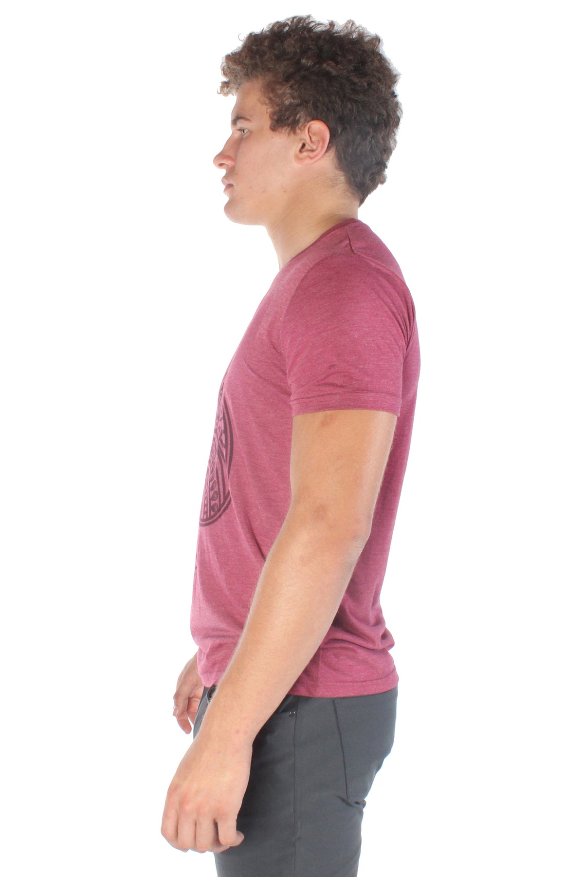 Auspicious Spade Tri Blend Crew Neck Tee - Third Eye Threads