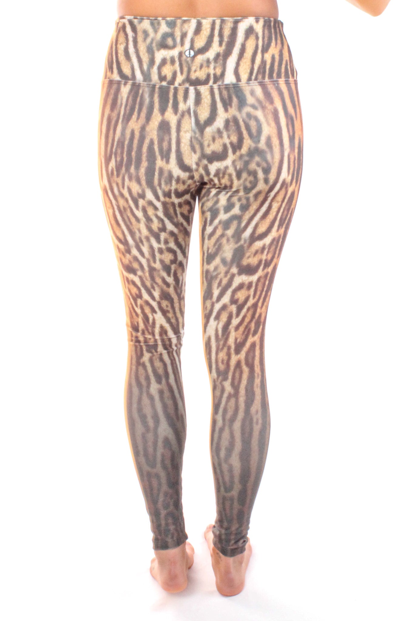 Ocelot (Leopard) Print High Compression Legging - Third Eye Threads