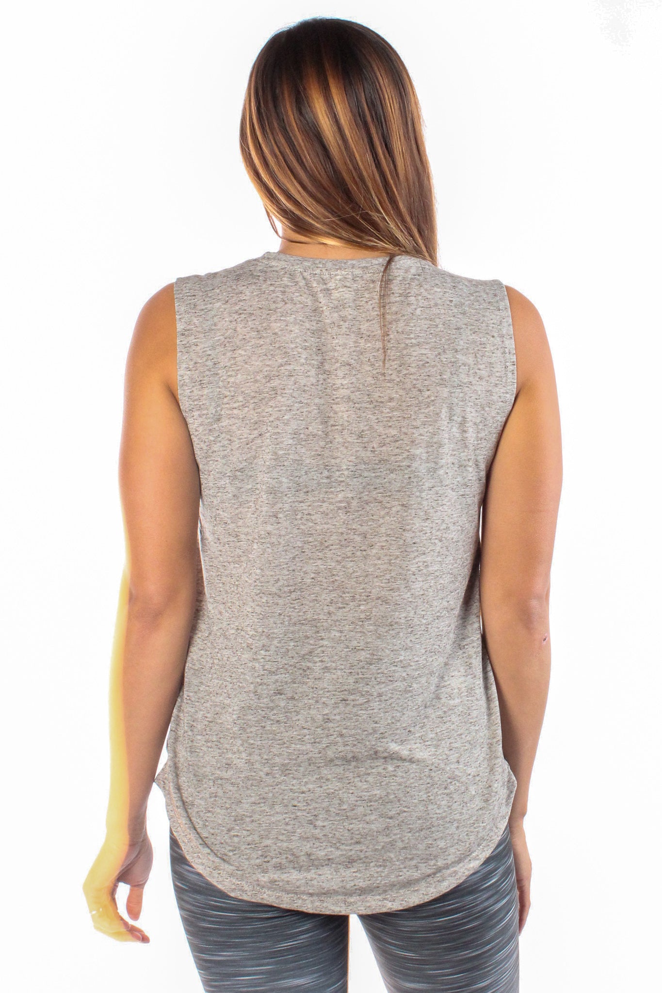 Pilates Mermaid Linen Blend Boyfriend Tee - Third Eye Threads