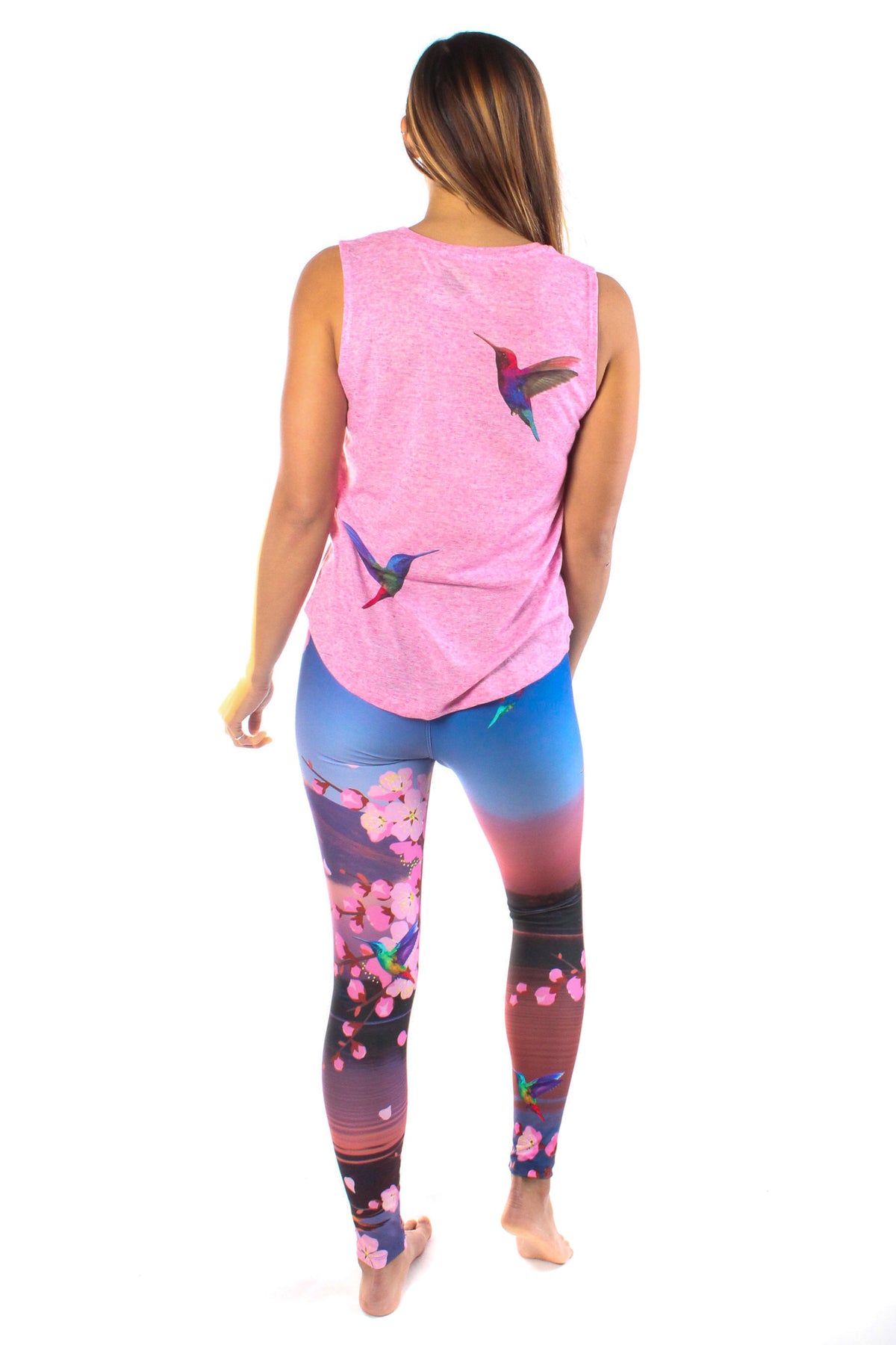 The Hummingbird  Linen Blend Boyfriend Tee - Third Eye Threads