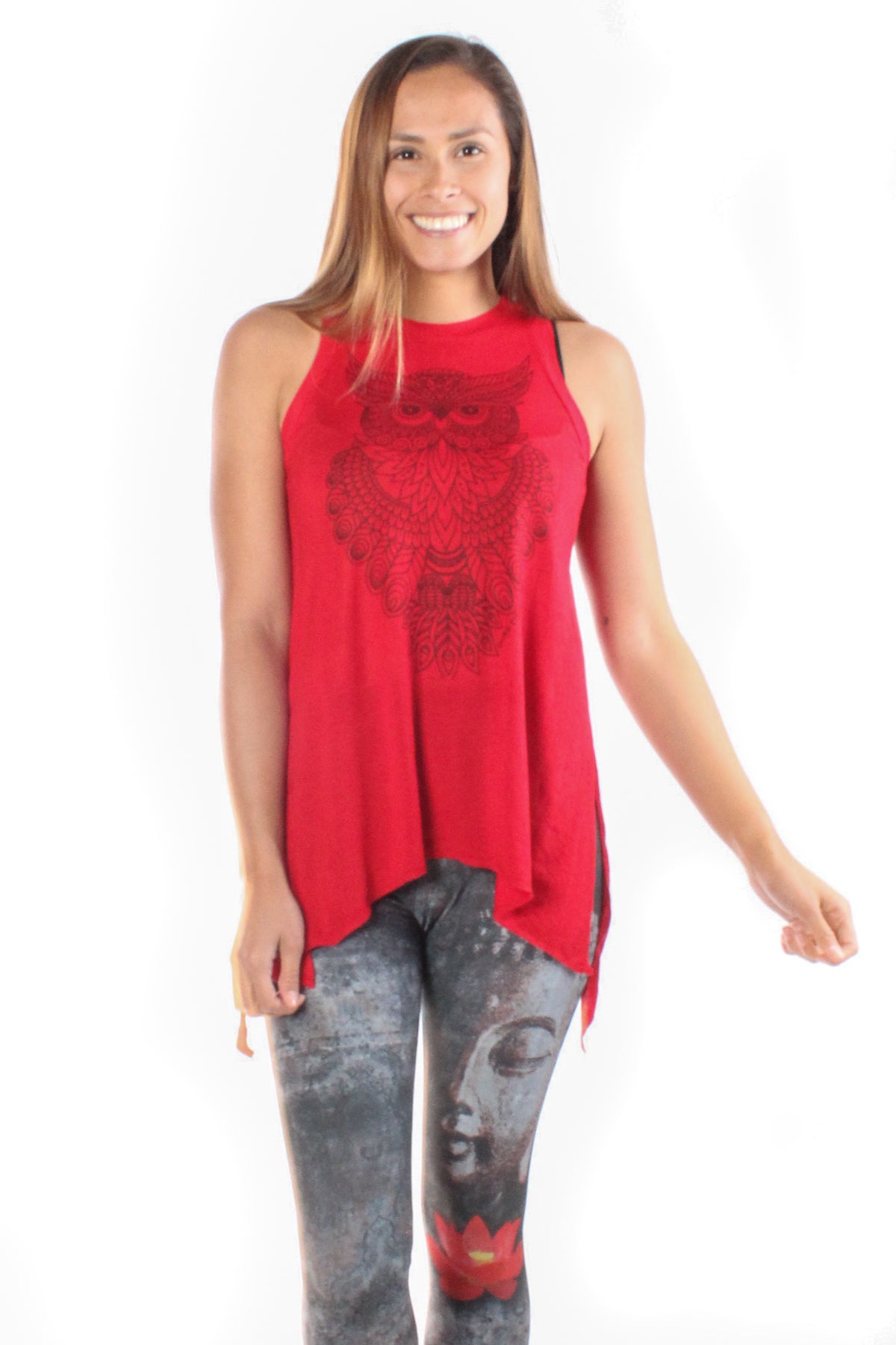 Sacred Geometry Owl Sharkbite - Third Eye Threads