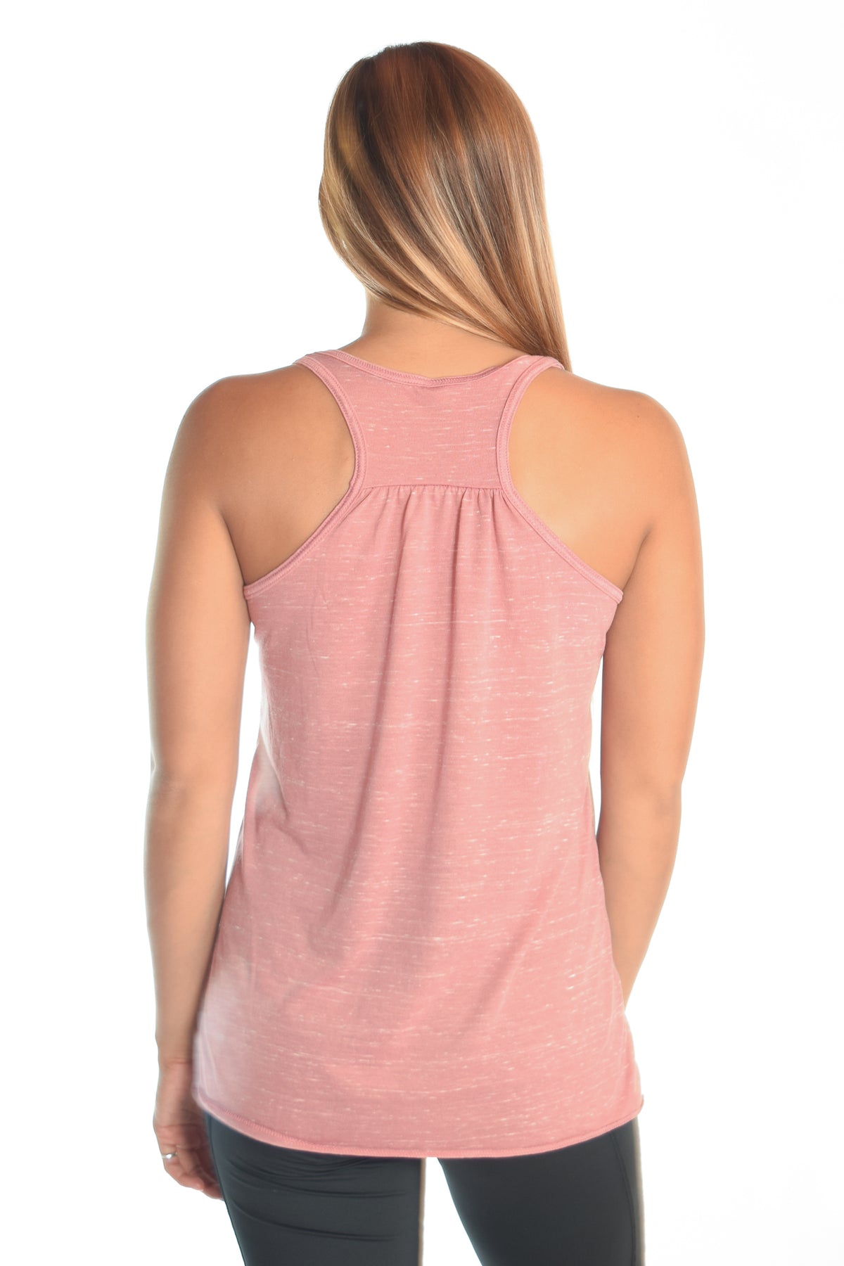 Flowy Racerback Tee With Crown Chakra - Third Eye Threads
