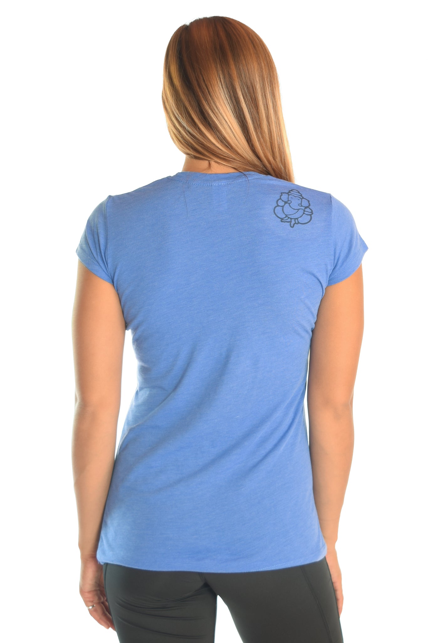 Third Eye Threads Fitted Tee With Crystal Vibration Logo - Third Eye Threads